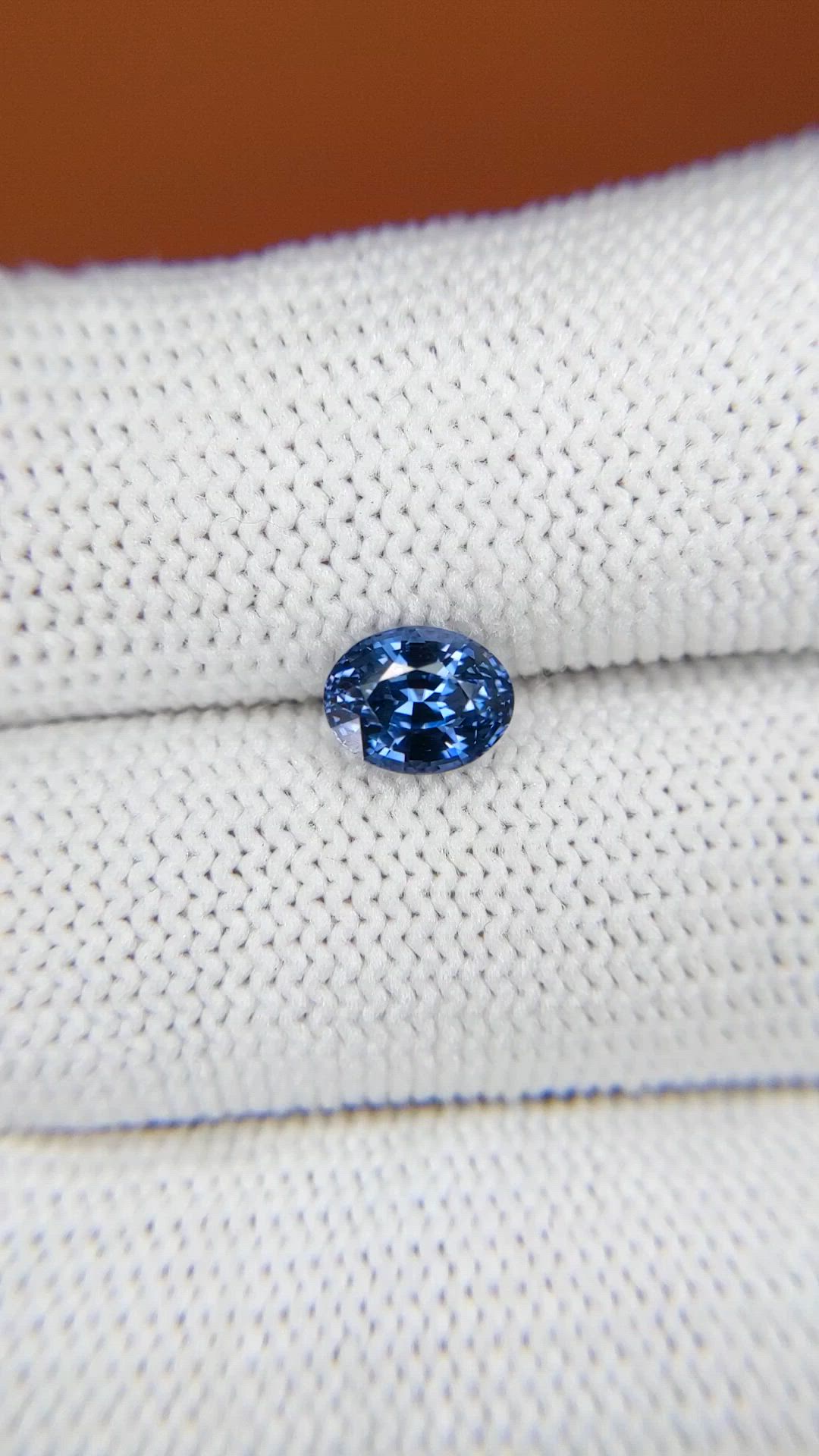 1.19 Ct. Blue Spinel from Ceylon (Sri Lanka) Size Video
