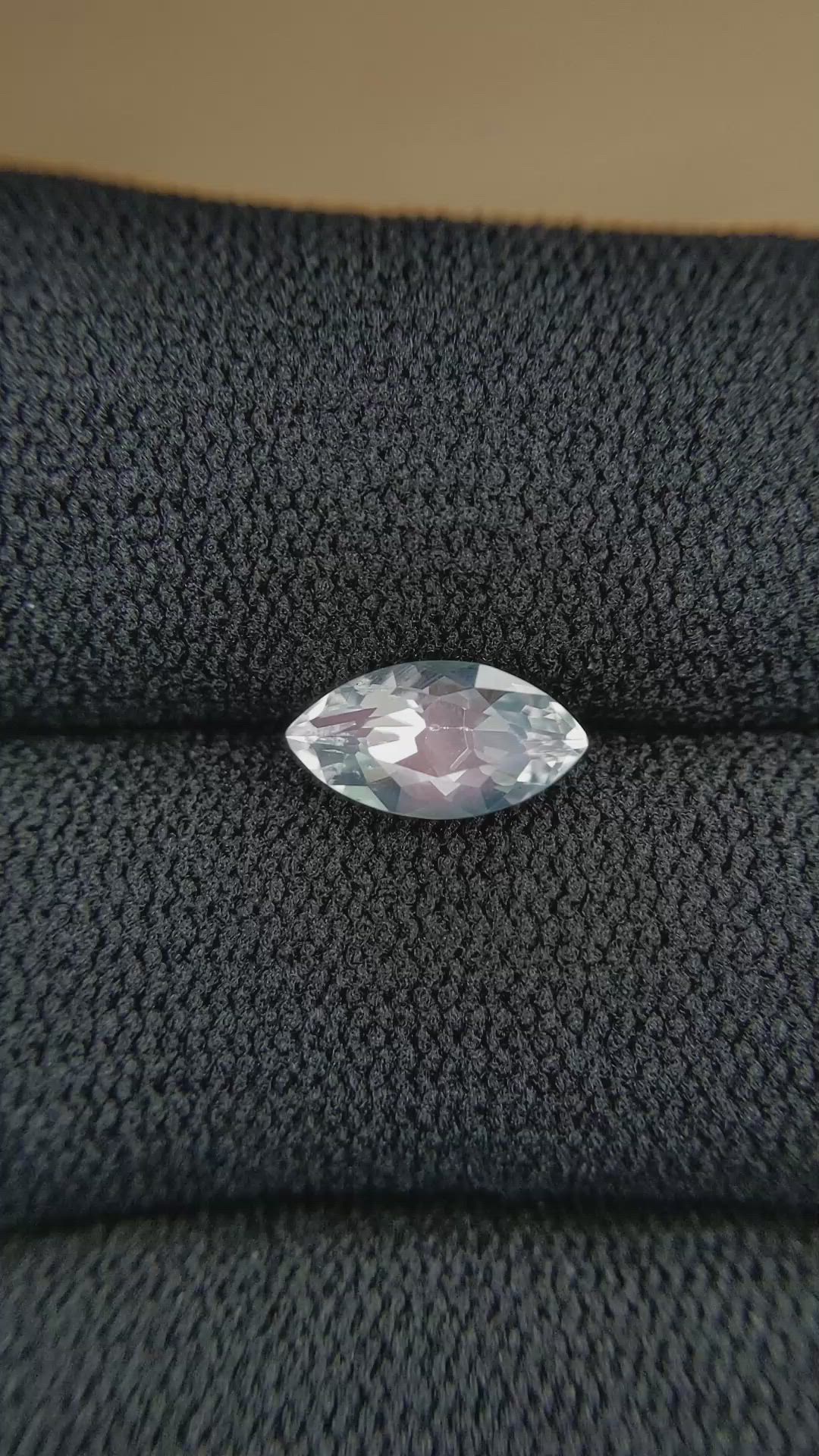 1.37 Ct. Rainbow Moonstone from Madagascar Size Video