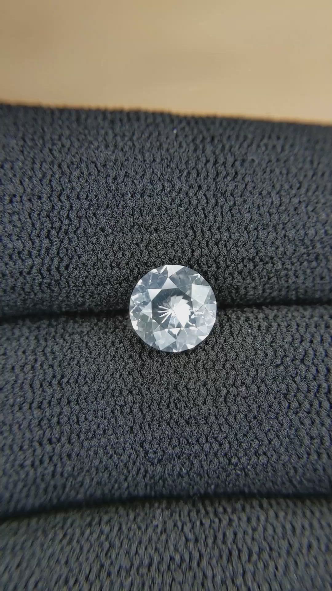 1.03 Ct. Rainbow Moonstone from Madagascar Size Video