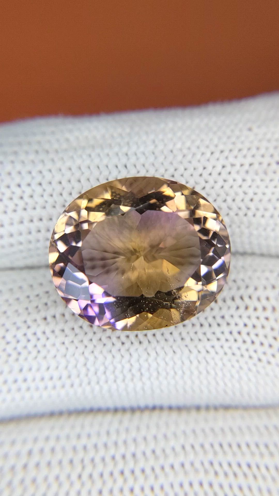 17.10 Ct. Bi Color Ametrine from Madagascar Size Video