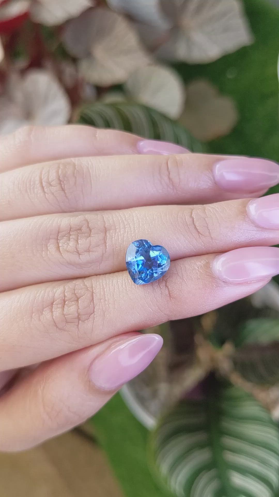 4.69 Ct. London Blue Topaz from Brazil Size Video