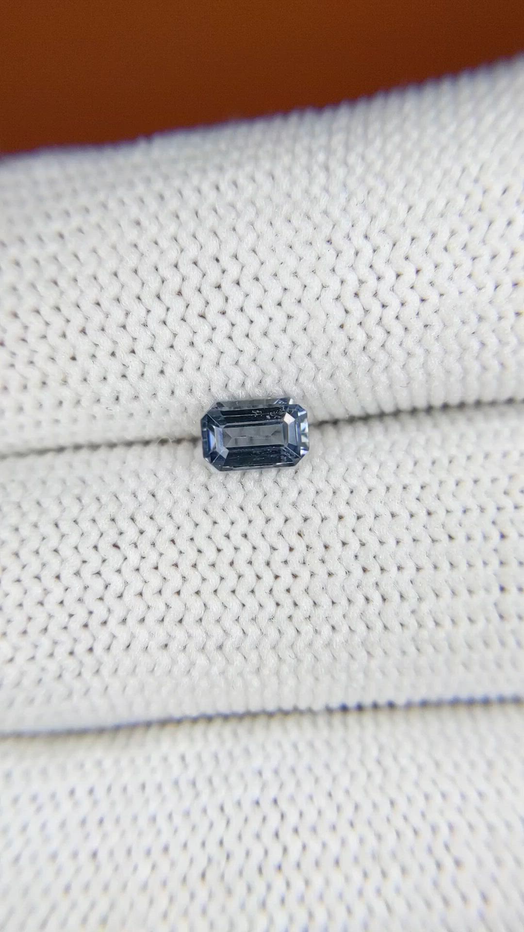 0.51 Ct. Blue Spinel from Ceylon (Sri Lanka) Size Video