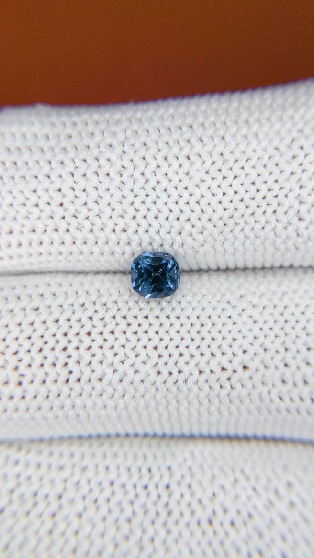 0.53 Ct. Blue Spinel from Ceylon (Sri Lanka) Size Video