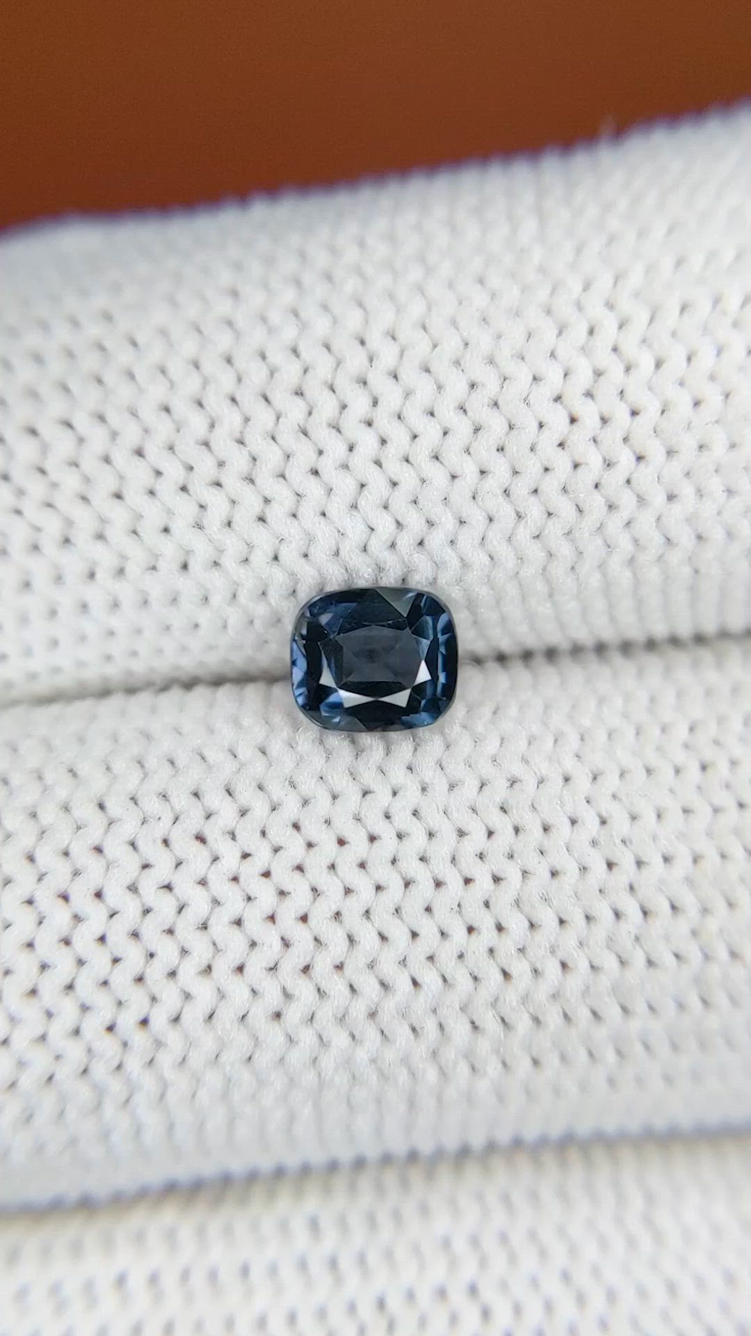 0.65 Ct. Blue Spinel from Ceylon (Sri Lanka) Size Video