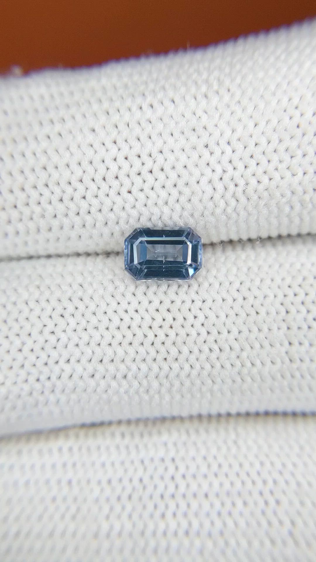 1.10 Ct. Greyish Blue Spinel from Ceylon (Sri Lanka) Size Video