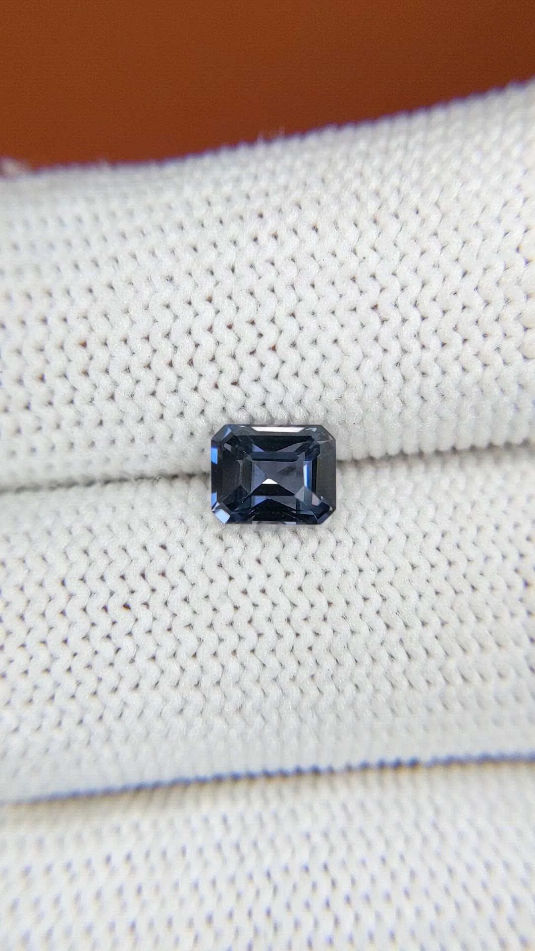 1.18 Ct. Greyish Blue Spinel from Ceylon (Sri Lanka) Size Video