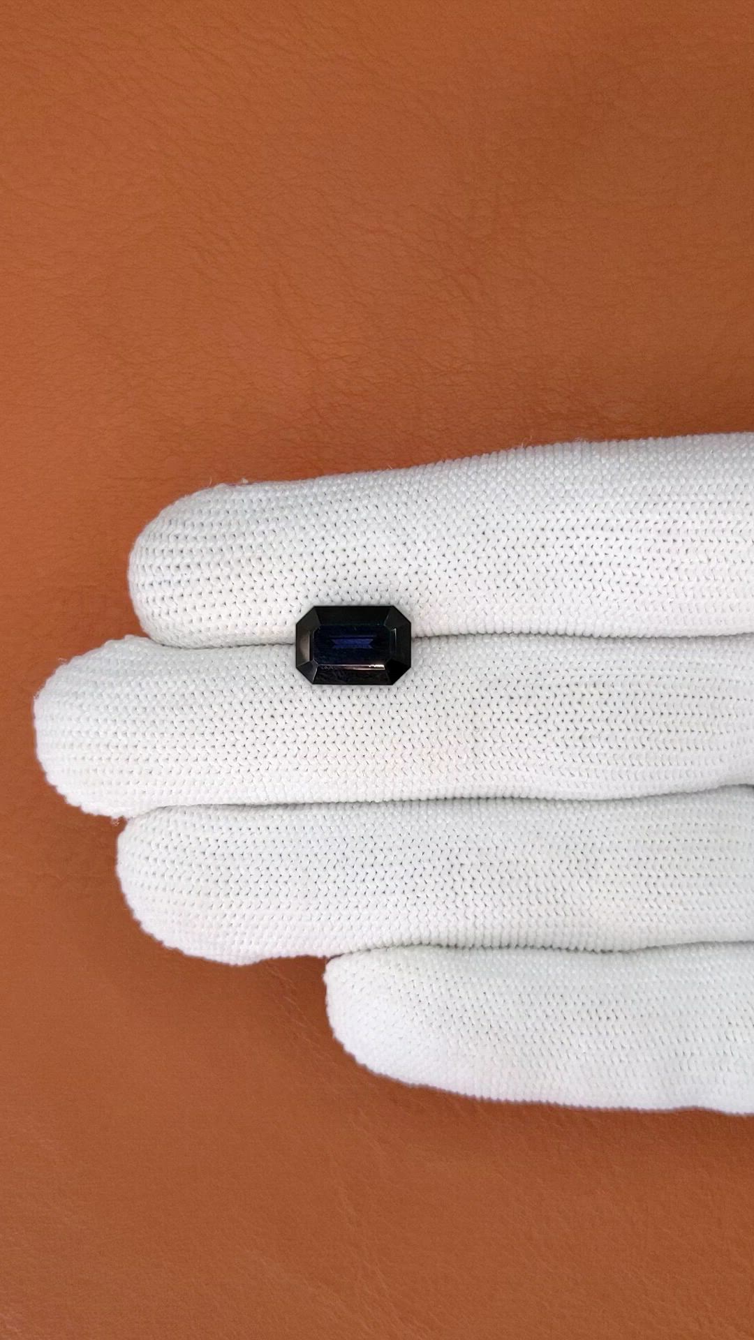4.91 Ct. Purple Spinel from Ceylon (Sri Lanka) Size Video