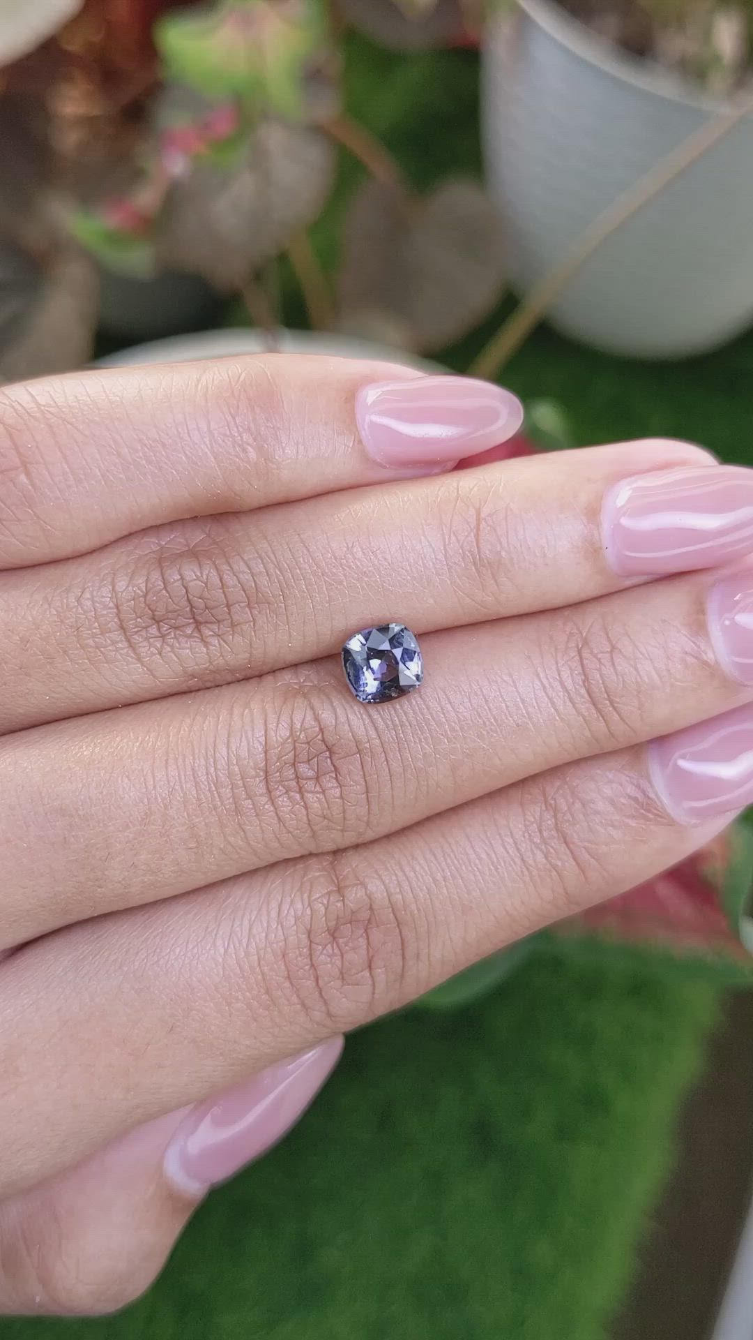 1.49 Ct. Blue Spinel from Ceylon (Sri Lanka) Size Video
