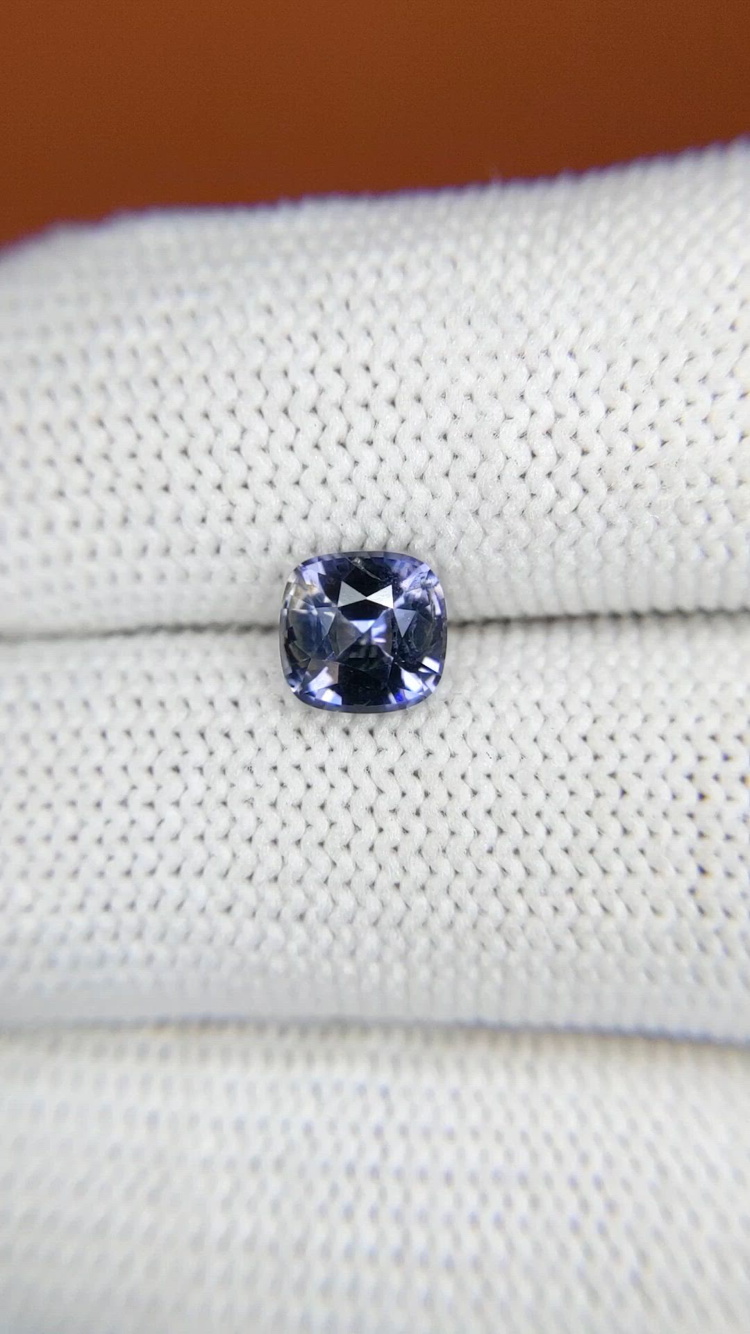 1.49 Ct. Blue Spinel from Ceylon (Sri Lanka) Size Video