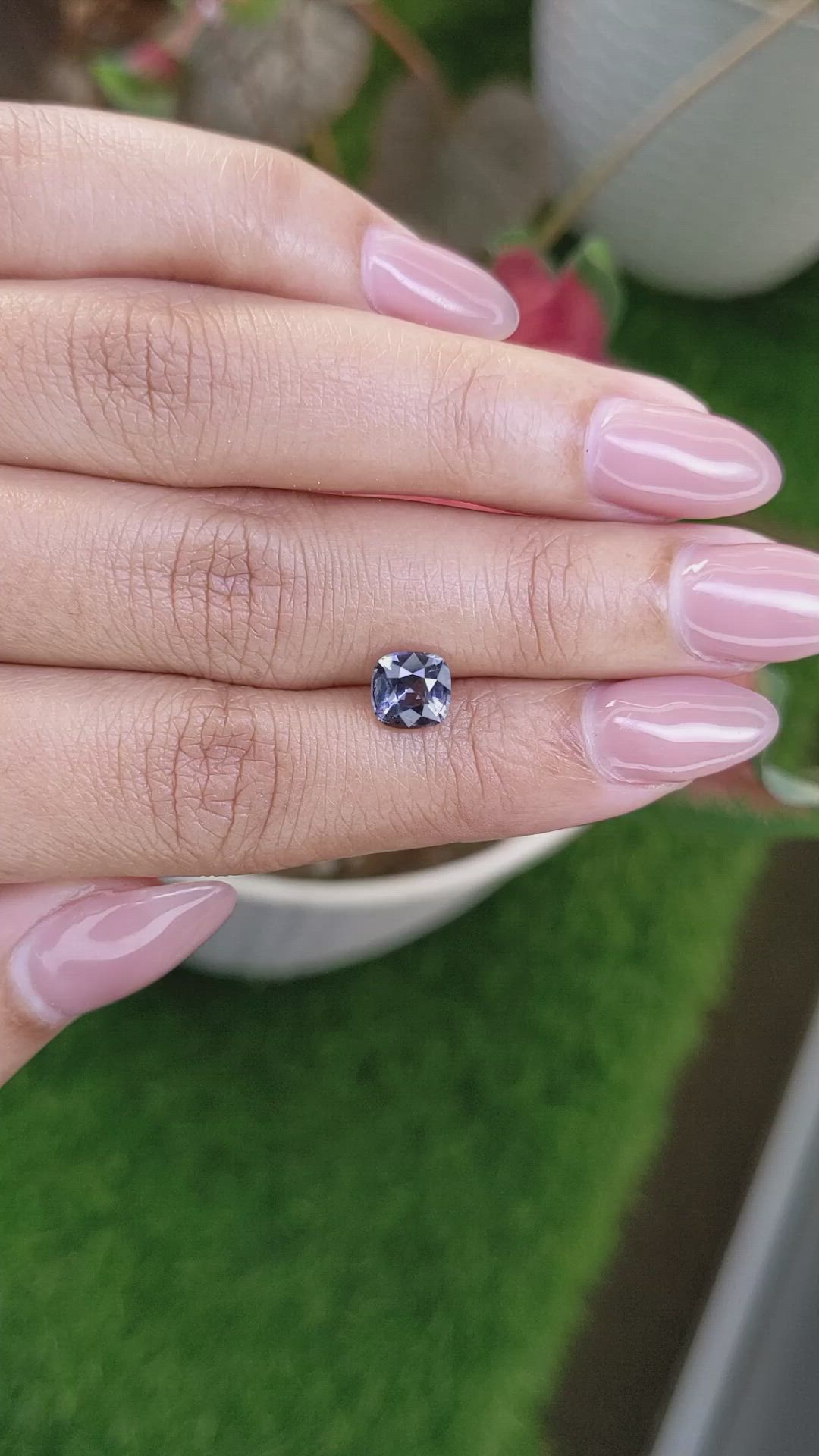 1.49 Ct. Blue Spinel from Ceylon (Sri Lanka) Size Video