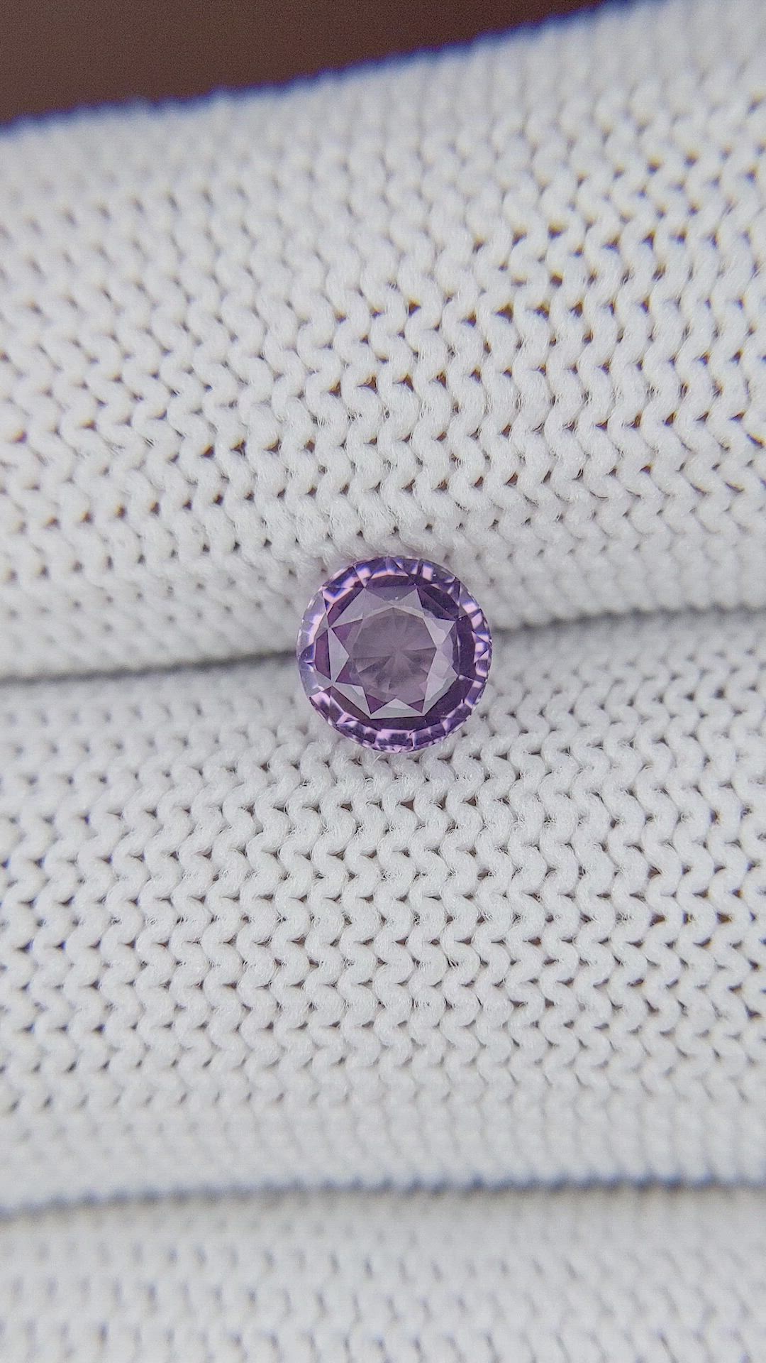 0.95 Ct. Purple Spinel from Ceylon (Sri Lanka) Size Video