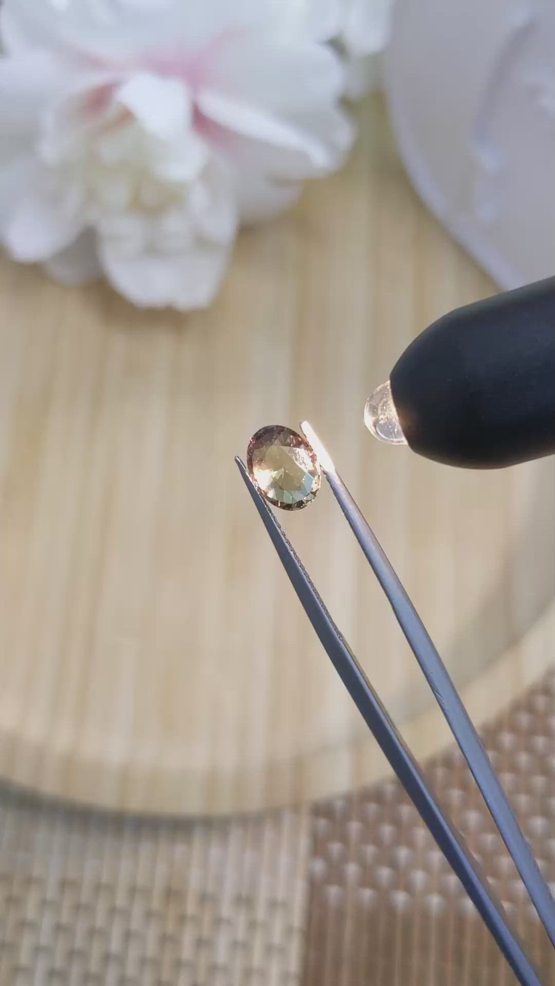 1.41 Ct. Alexandrite from Ceylon (Sri Lanka) Size Video