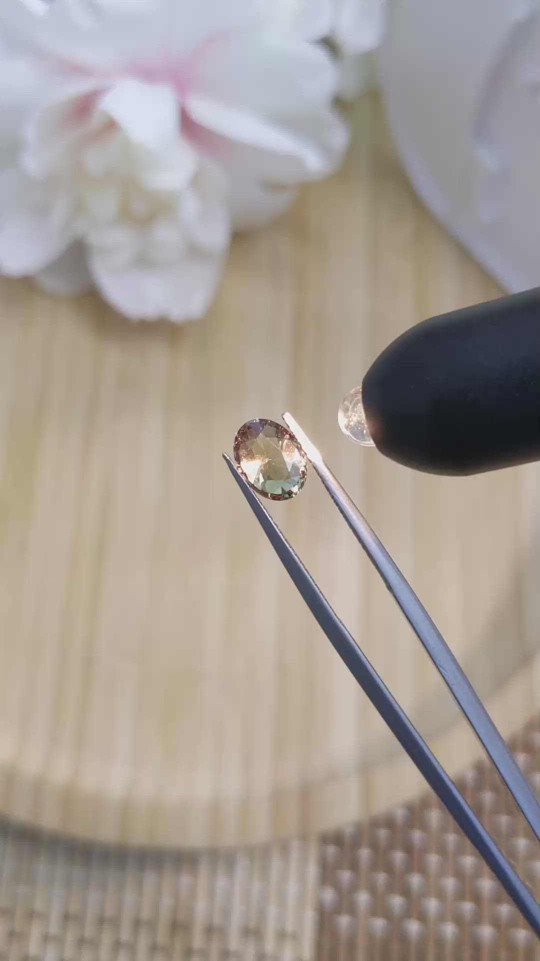 1.41 Ct. Alexandrite from Ceylon (Sri Lanka) Size Video