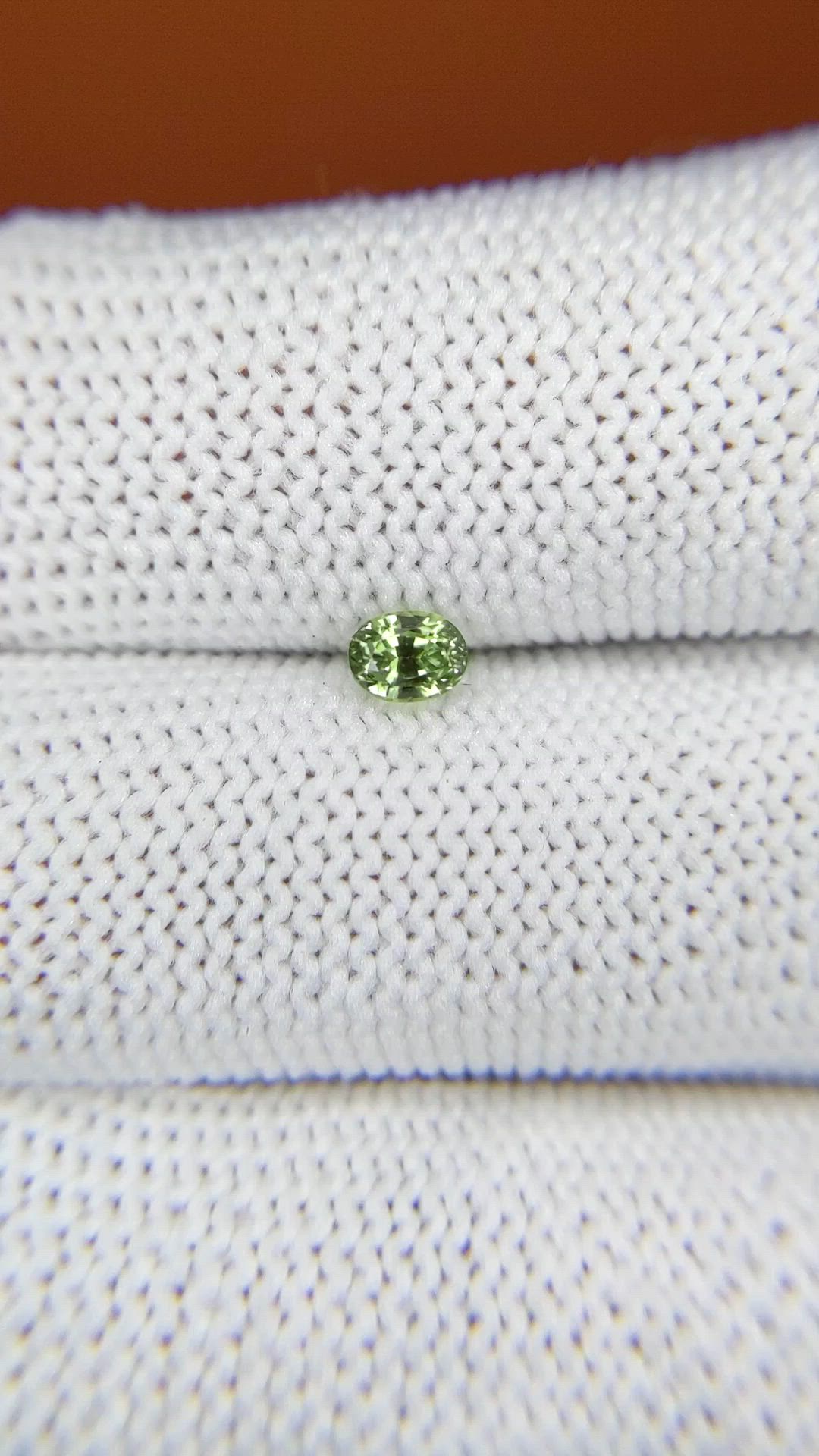 0.37 Ct. Alexandrite from Ceylon (Sri Lanka) Size Video