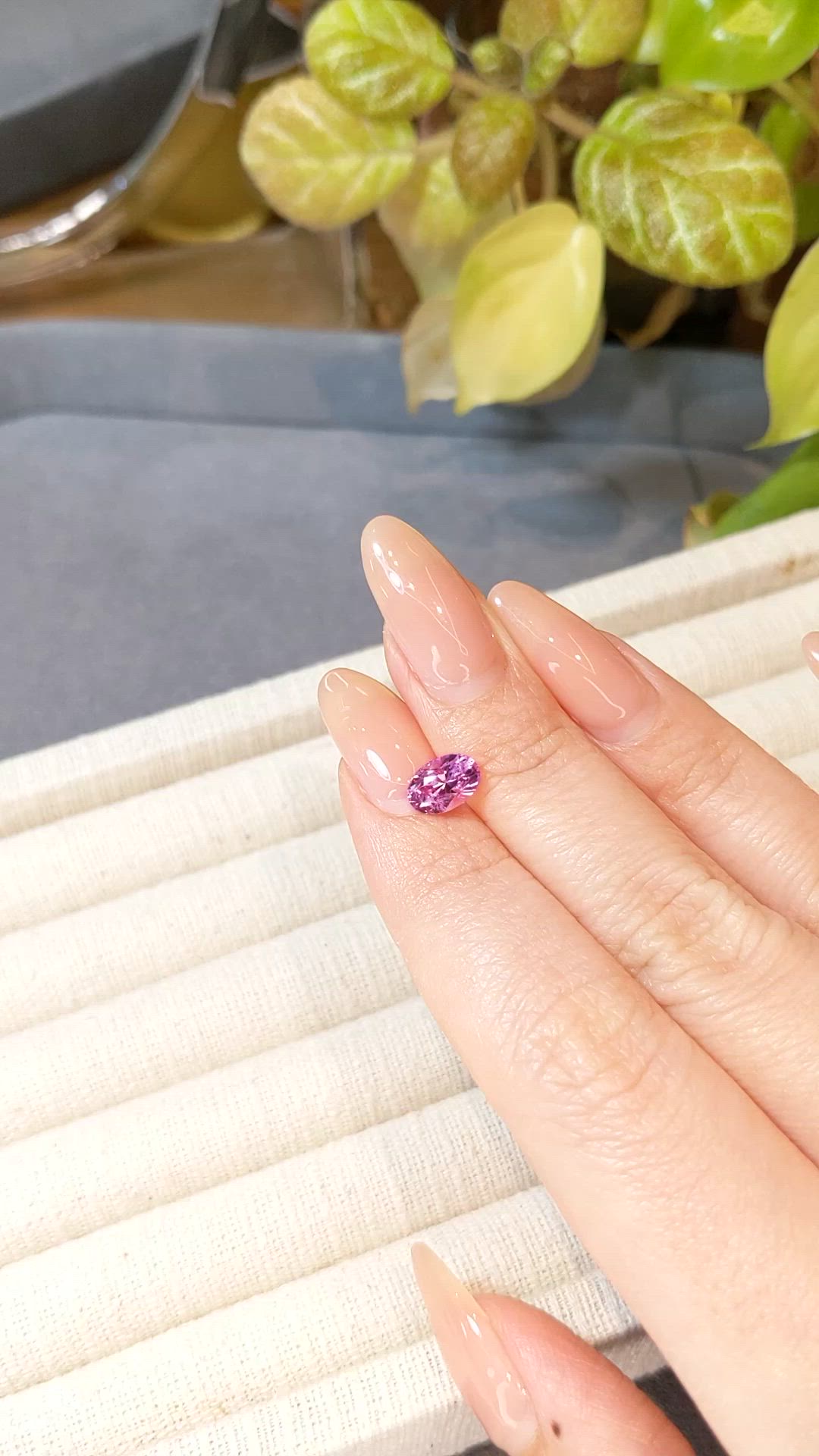 1.52 Ct. Pink Spinel from Tanzania Size Video