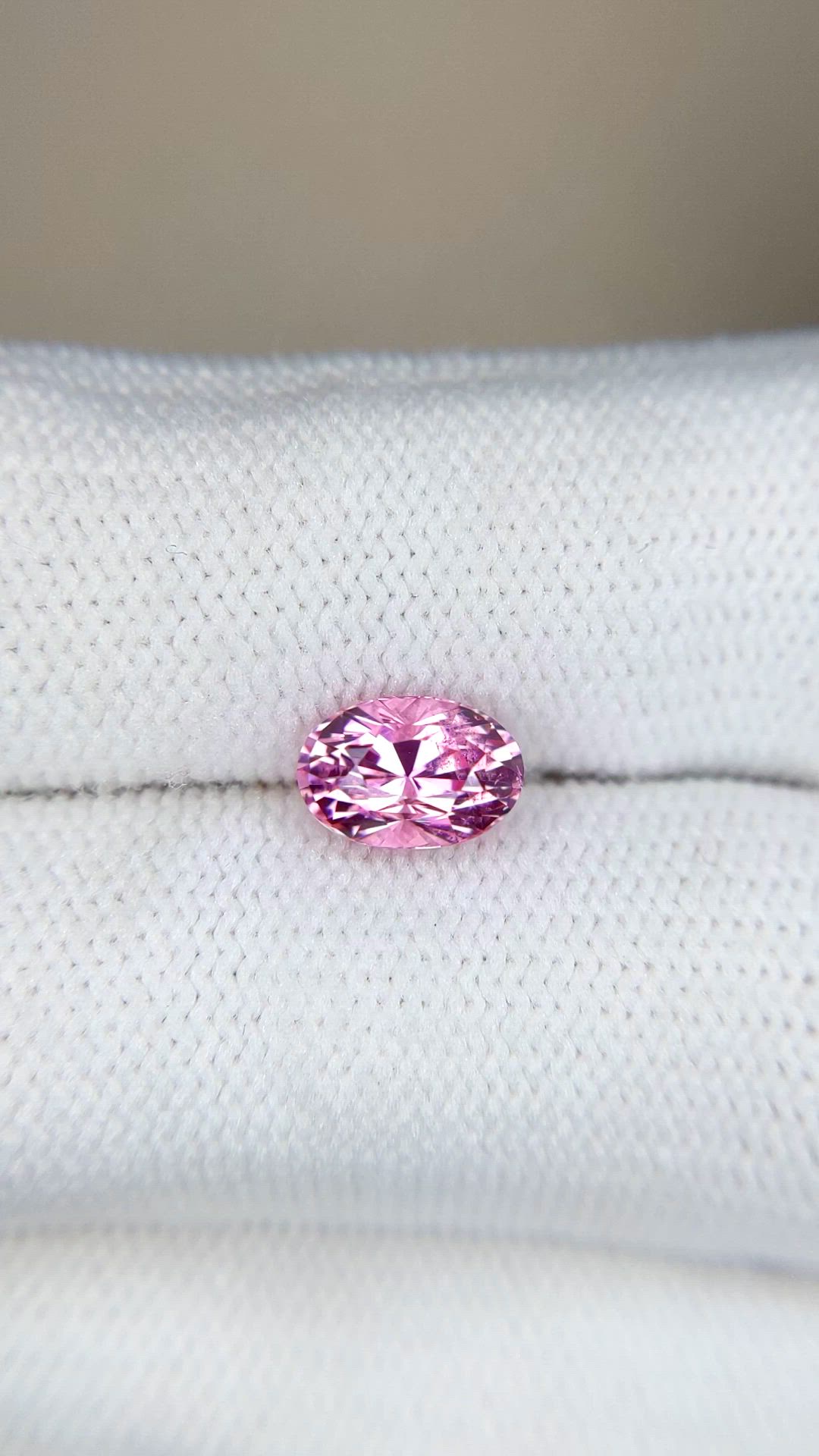 1.52 Ct. Pink Spinel from Tanzania Size Video