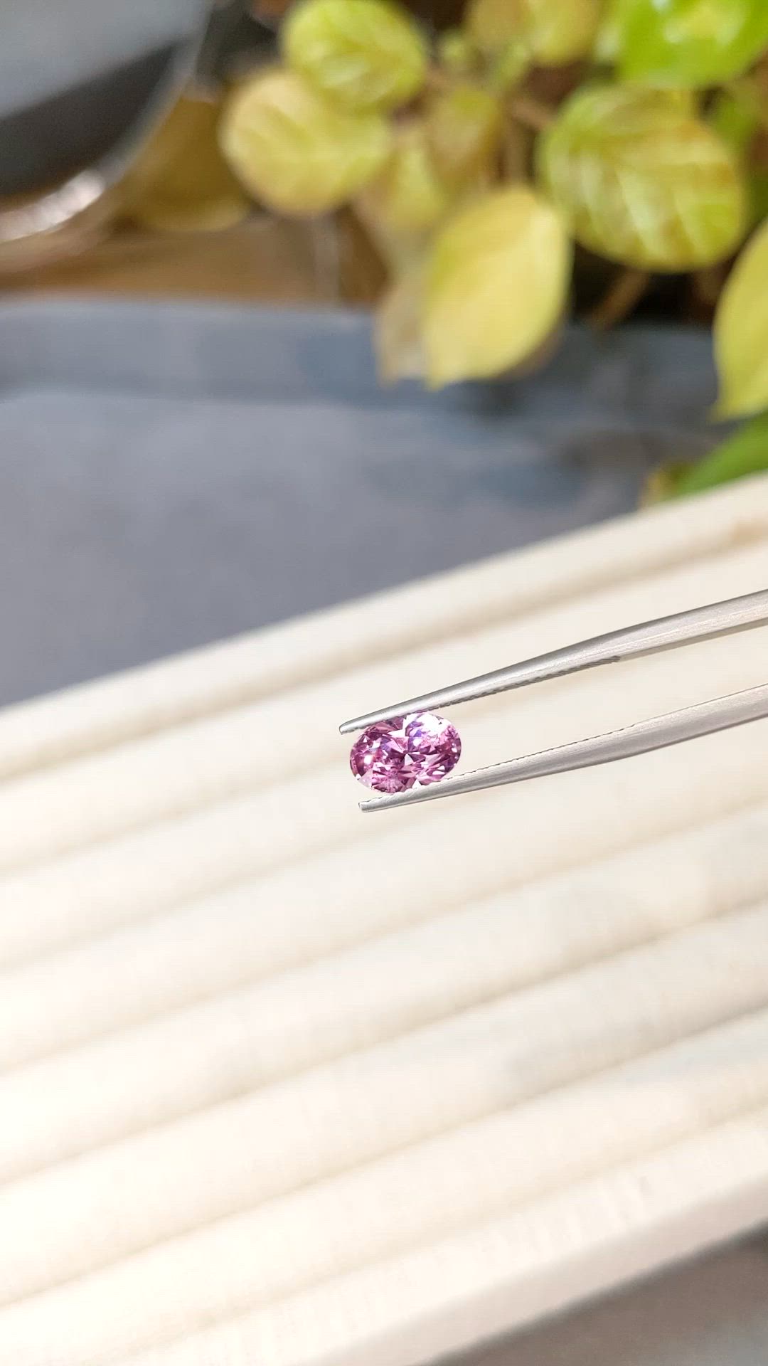 1.52 Ct. Pink Spinel from Tanzania Size Video