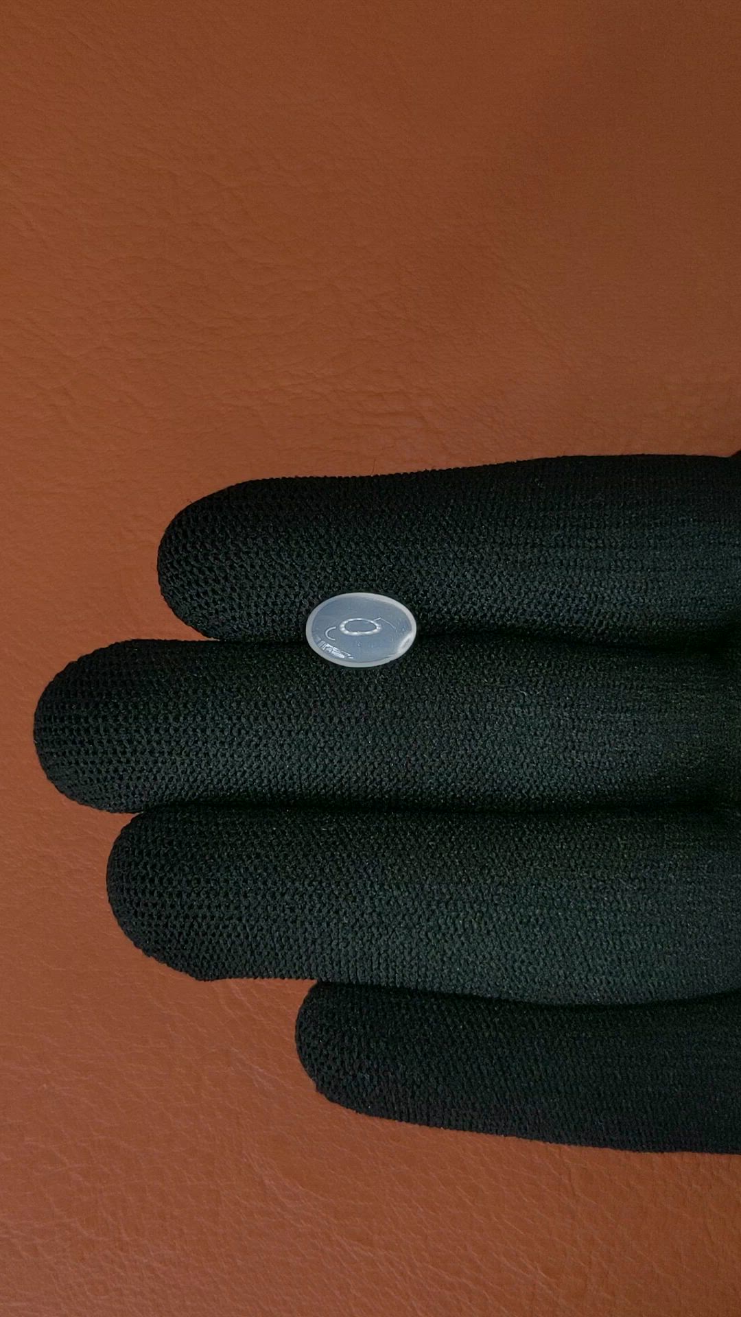 1.59 Ct. White Cabochon Moonstone from Ceylon (Sri Lanka) Size Video