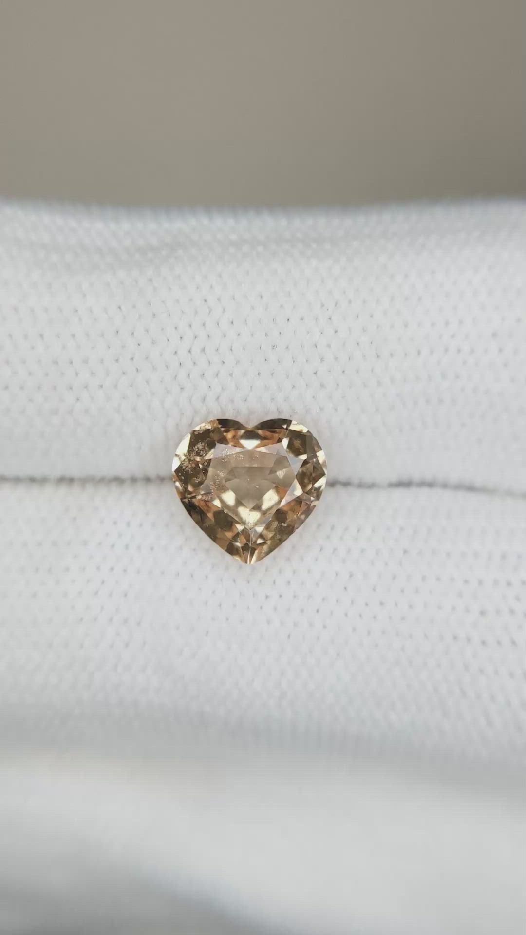 2.38 Ct. Orangish Brown Garnet from Tanzania Size Video