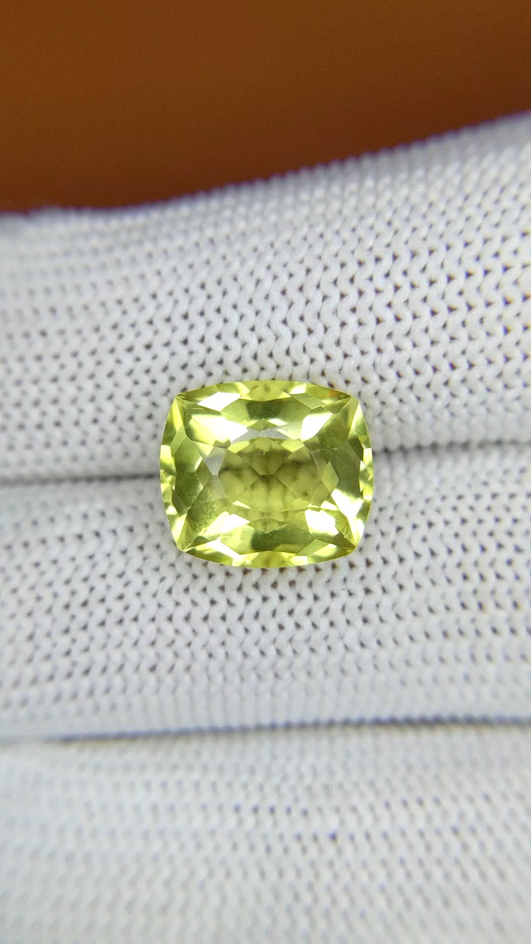 5.07 Ct. Lemon Quartz from Madagascar Size Video