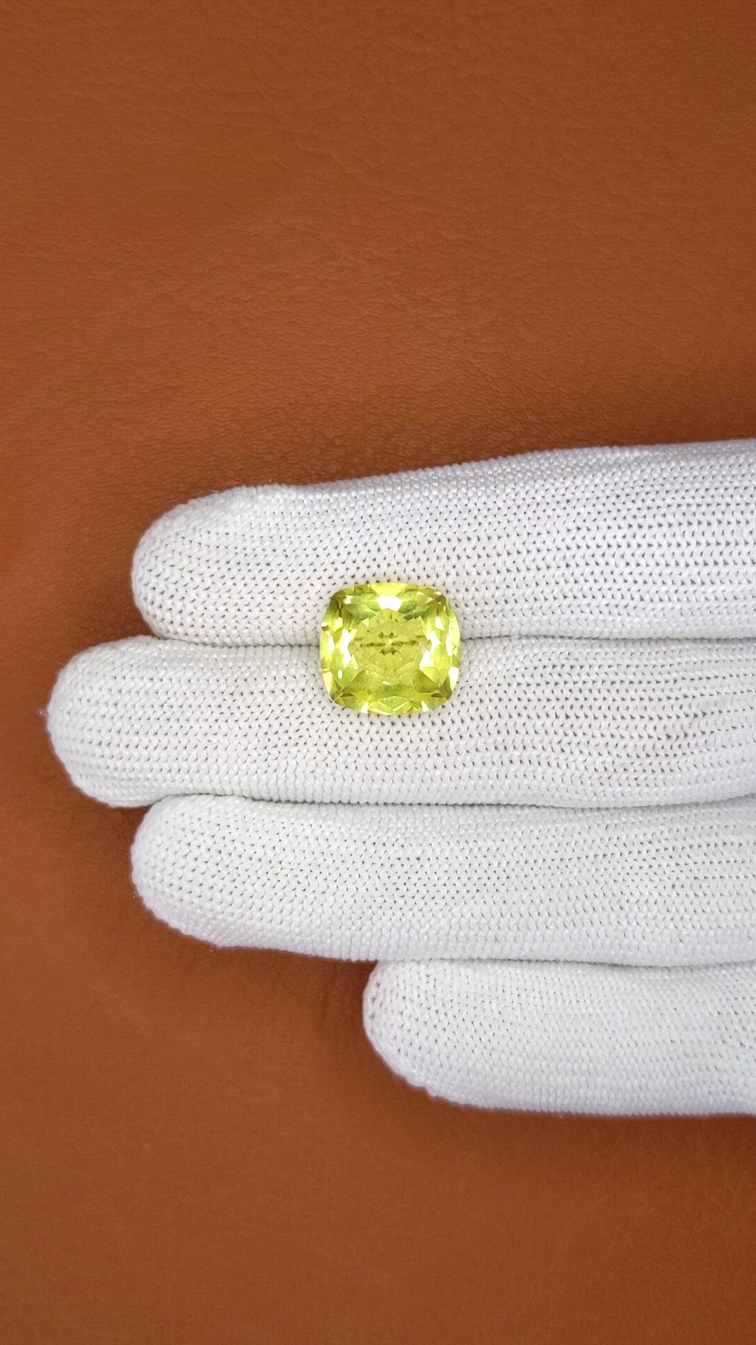 7.10 Ct. Lemon Quartz from Madagascar Size Video