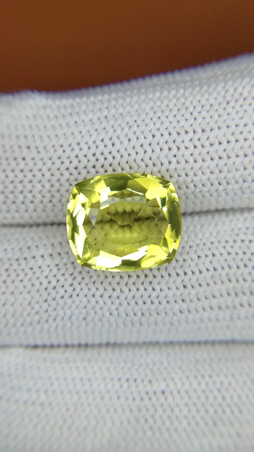 6.78 Ct. Lemon Quartz from Madagascar Size Video