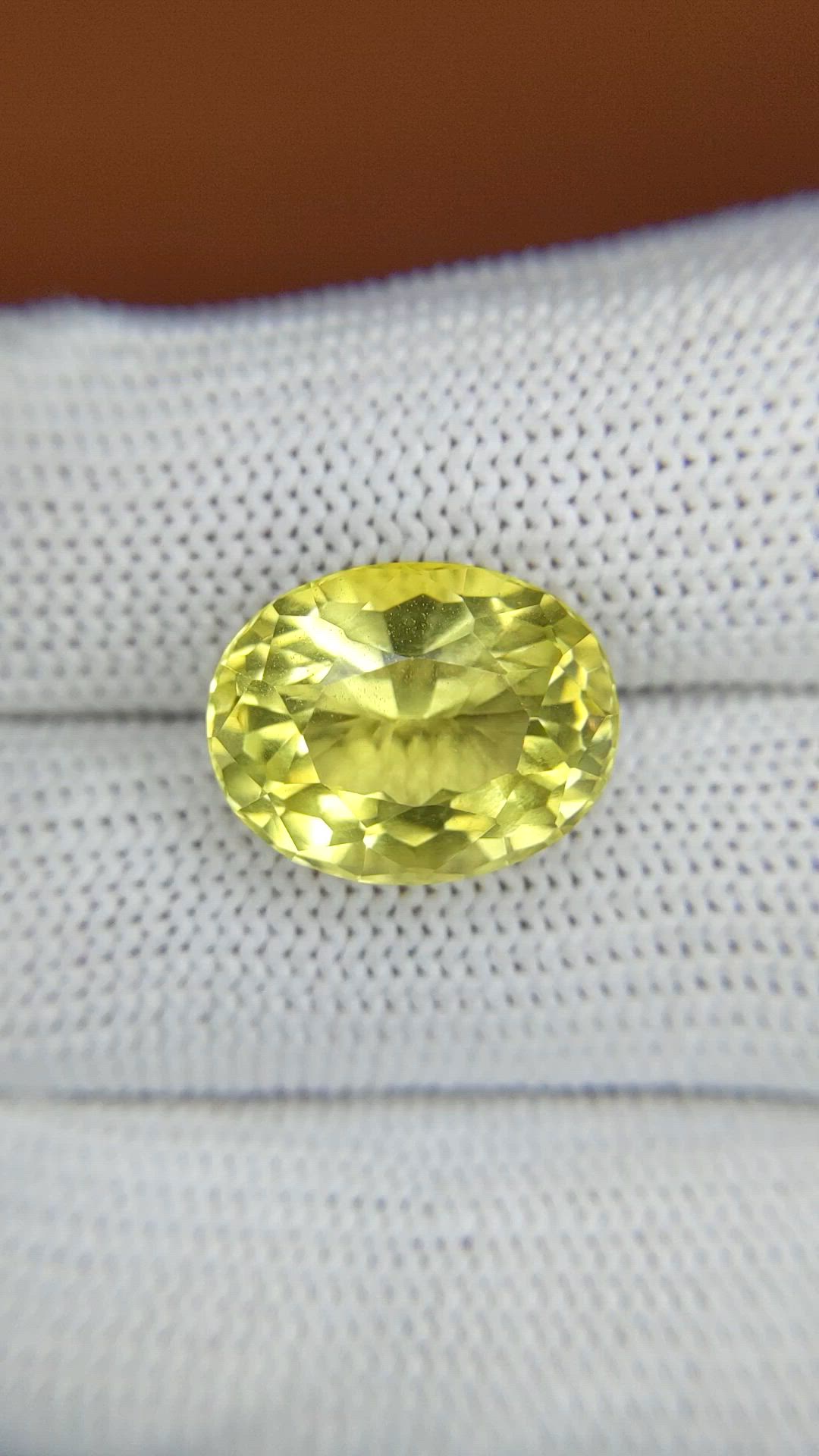 9.17 Ct. Lemon Quartz from Madagascar Size Video