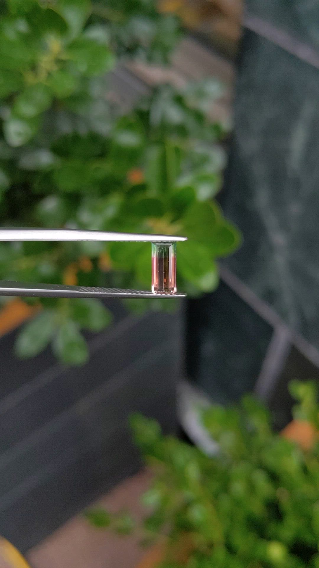 1.12 Ct. Watermelon Tourmaline from Brazil Size Video