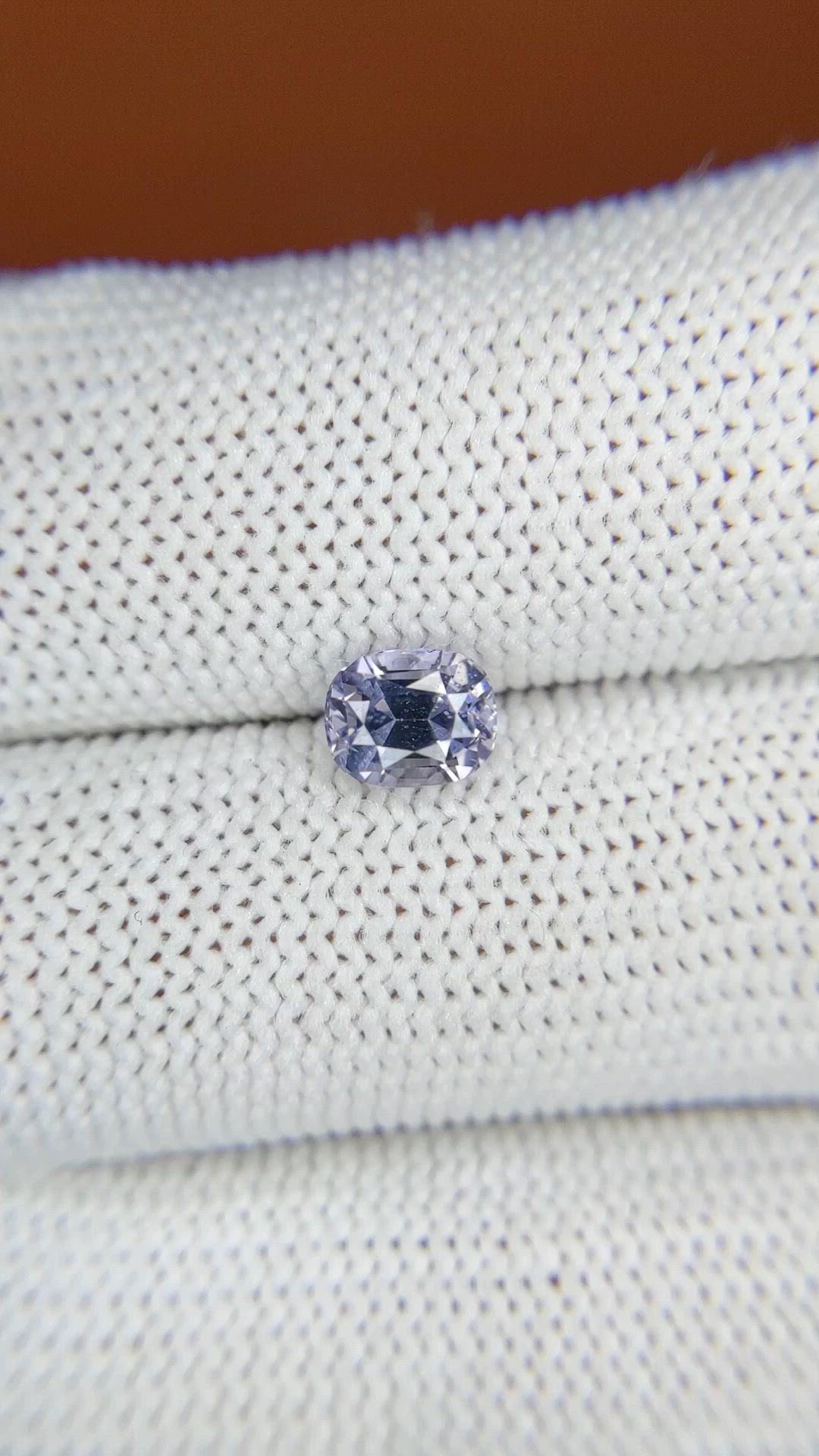 1.11 Ct. Purple Spinel from Ceylon (Sri Lanka) Size Video