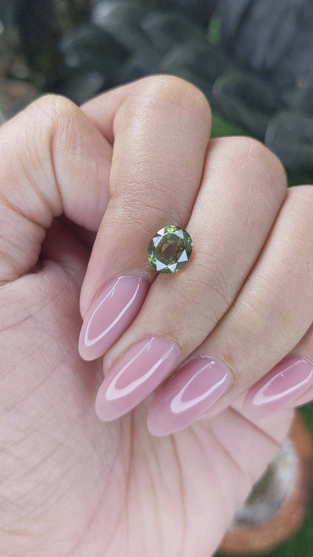 2.06 Ct. Alexandrite from Tanzania Size Video