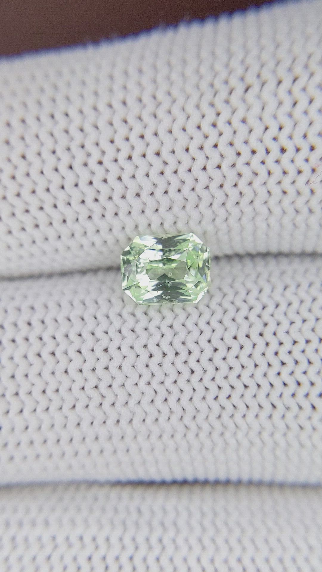 1.52 Ct. Green Chrysoberyl from Tanzania Size Video