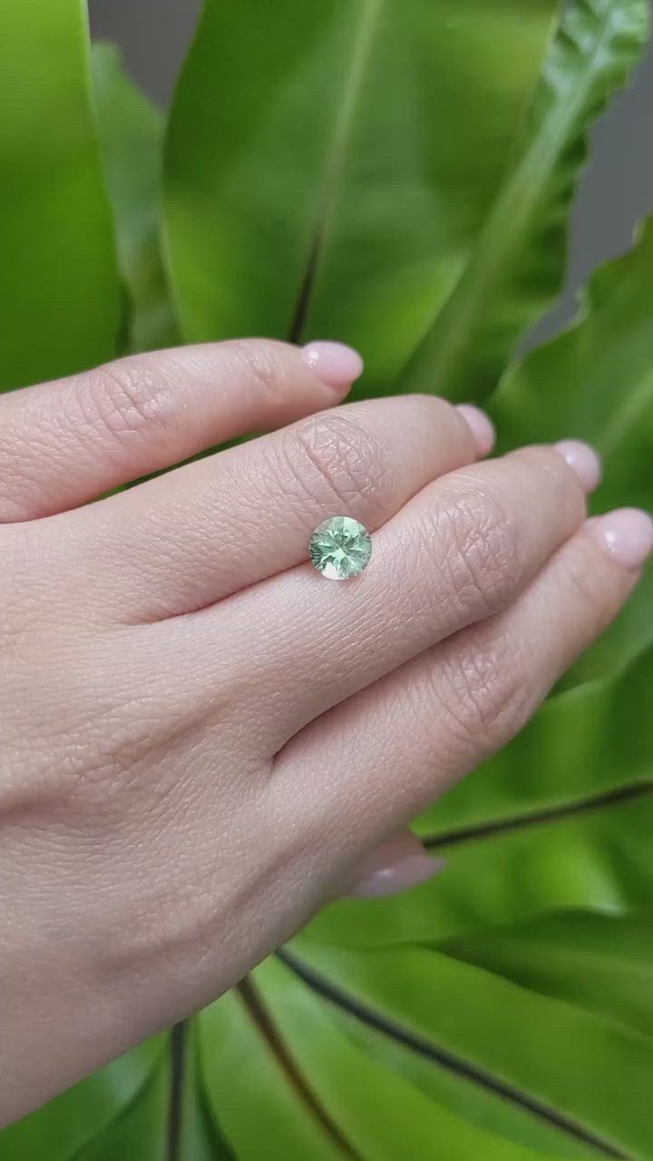 1.06 Ct. Green Beryl from Russia Size Video