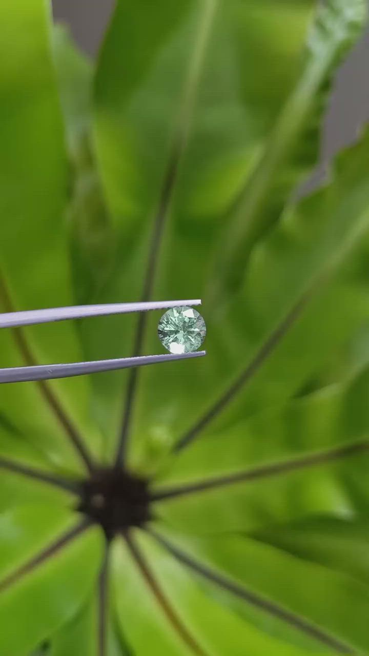 1.06 Ct. Green Beryl from Russia Size Video