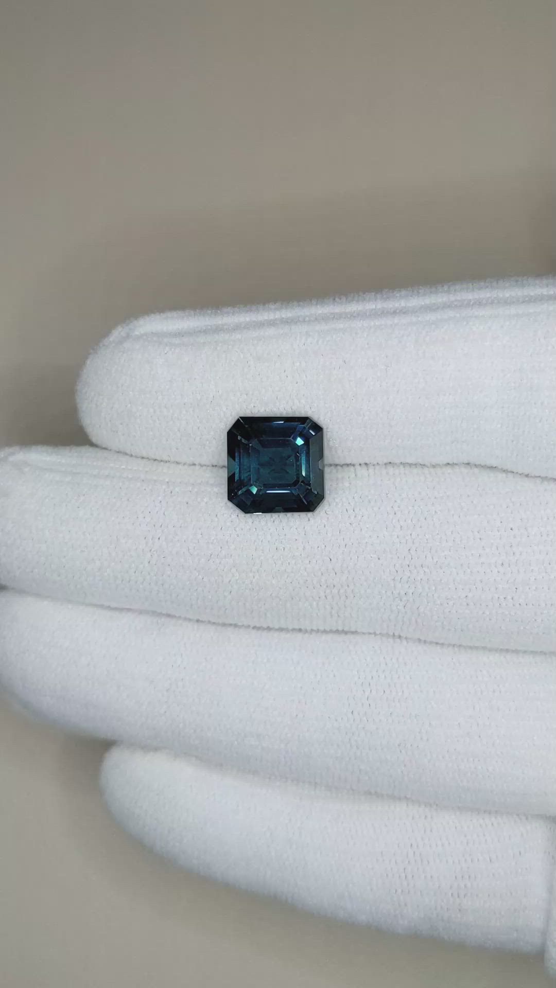 5.41 Ct. London Blue Topaz from Brazil Size Video