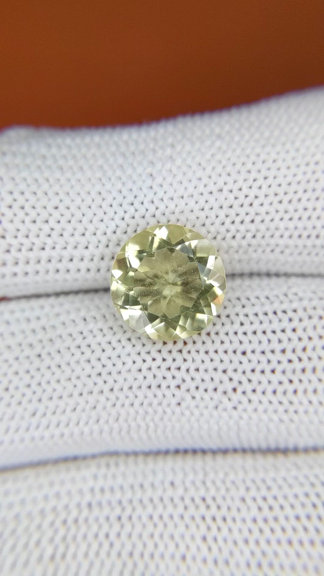 4.15 Ct. Yellow Quartz from Madagascar Size Video