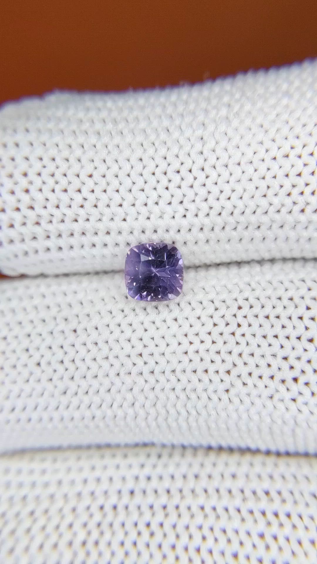 0.89 Ct. Purple Spinel from Ceylon (Sri Lanka) Size Video