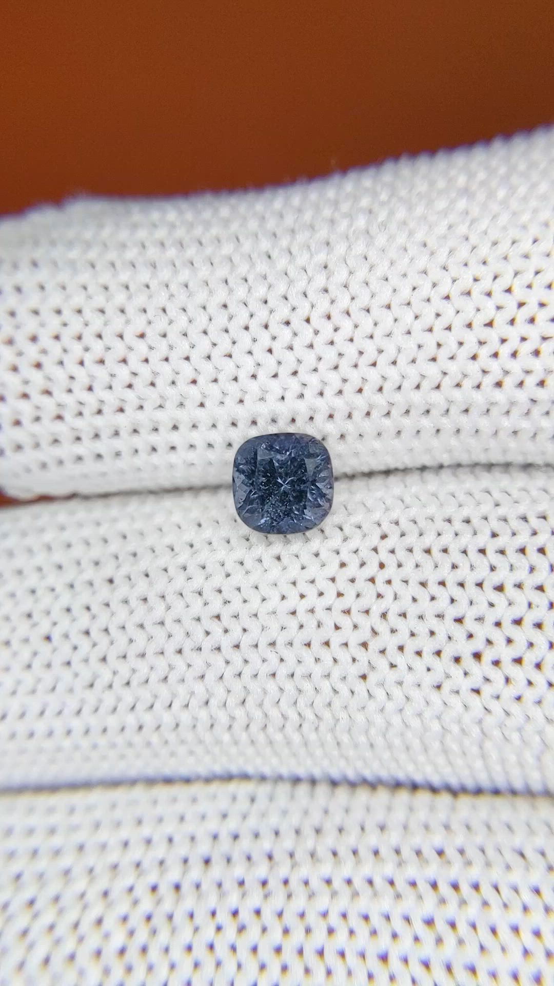 0.90 Ct. Blue Spinel from Ceylon (Sri Lanka) Size Video