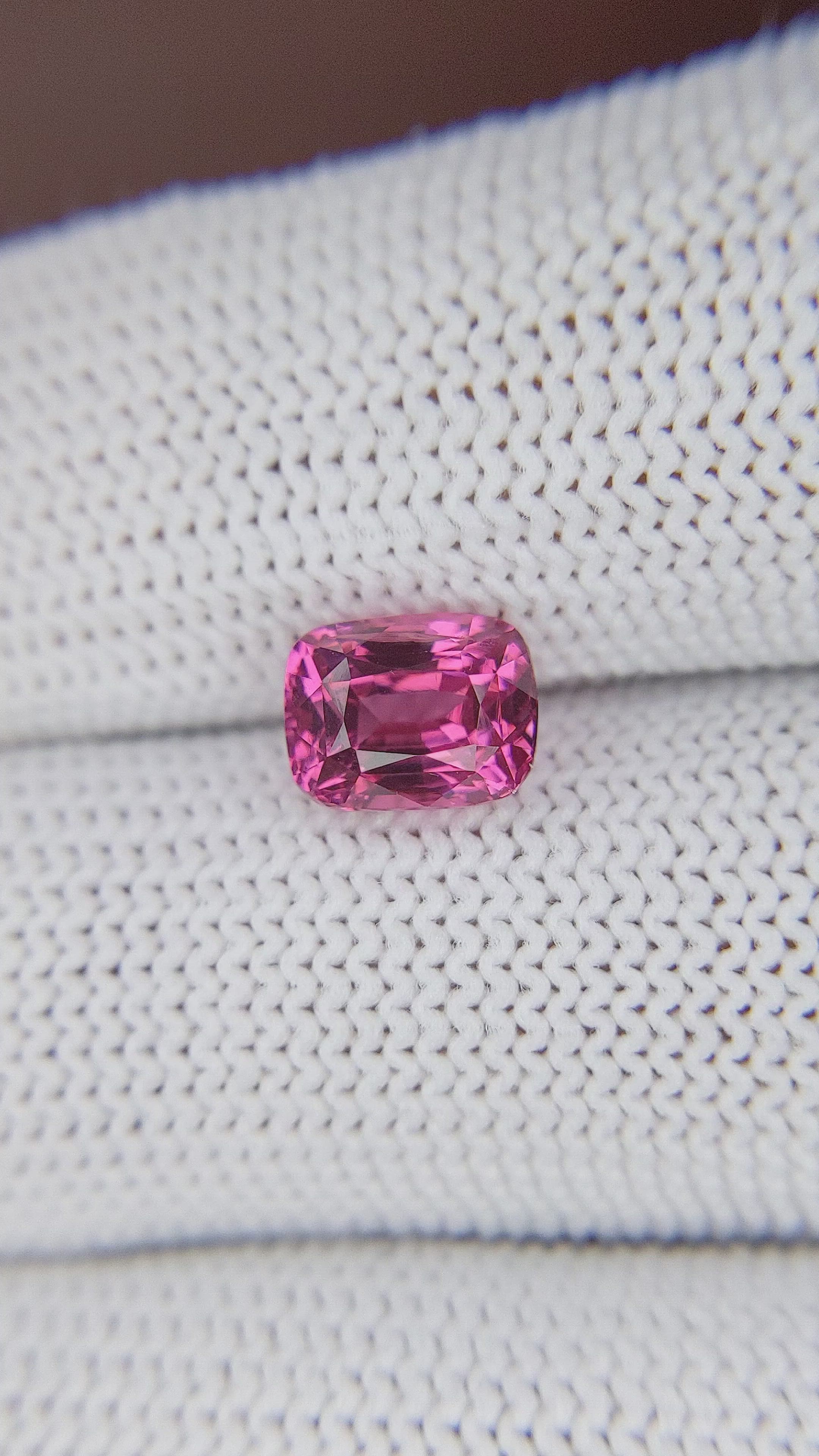 2.33 Ct. Pink Spinel from Tanzania Size Video