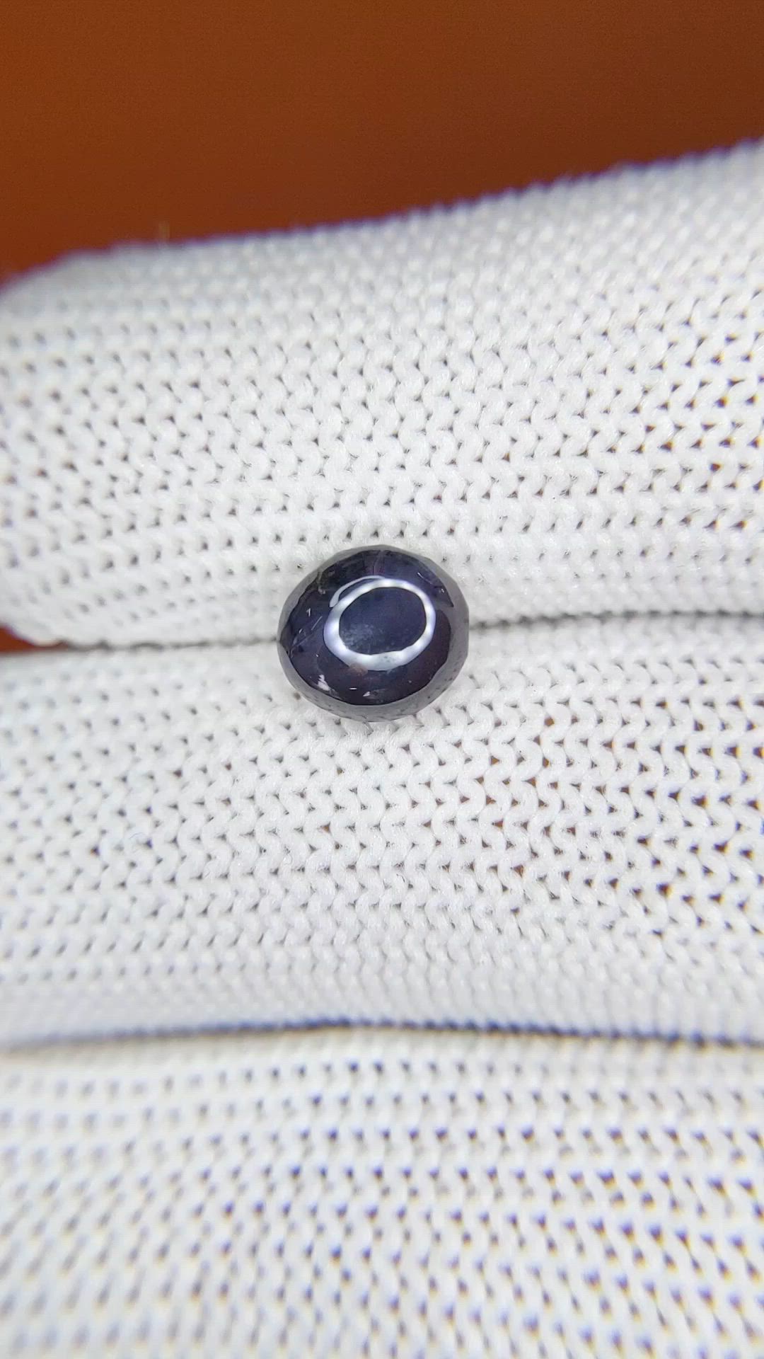 2.24 Ct. Blue Star Spinel from Ceylon (Sri Lanka) Size Video