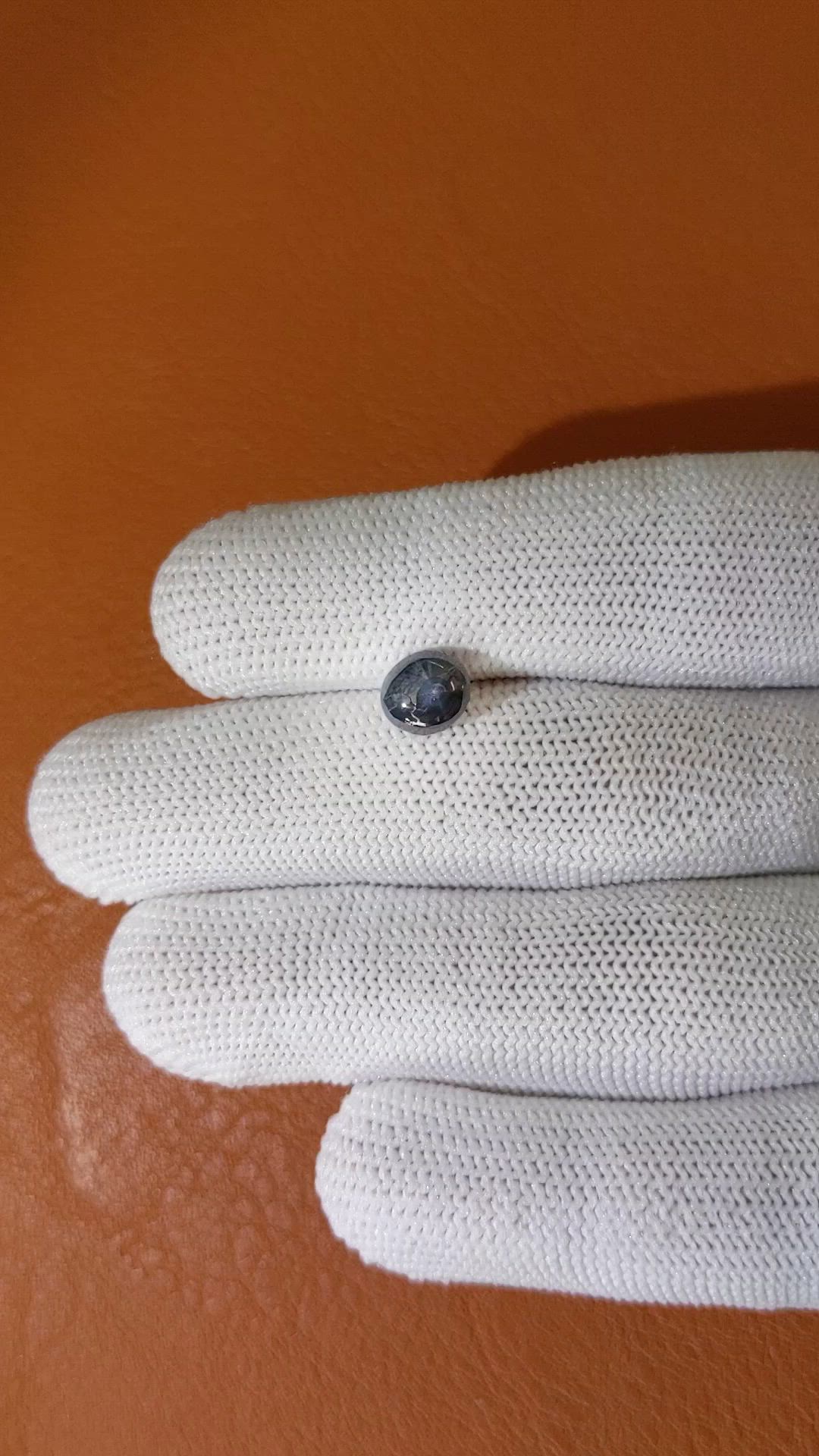 2.24 Ct. Blue Star Spinel from Ceylon (Sri Lanka) Size Video