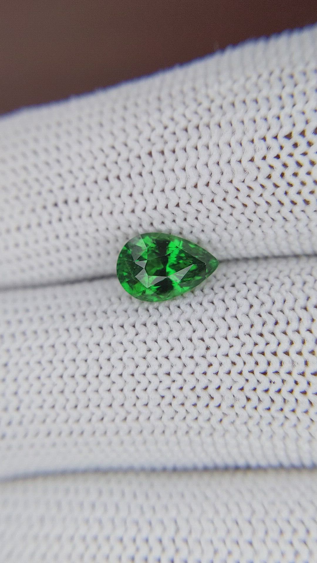 1.61 Ct. Tsavorite Garnet from Kenya Size Video