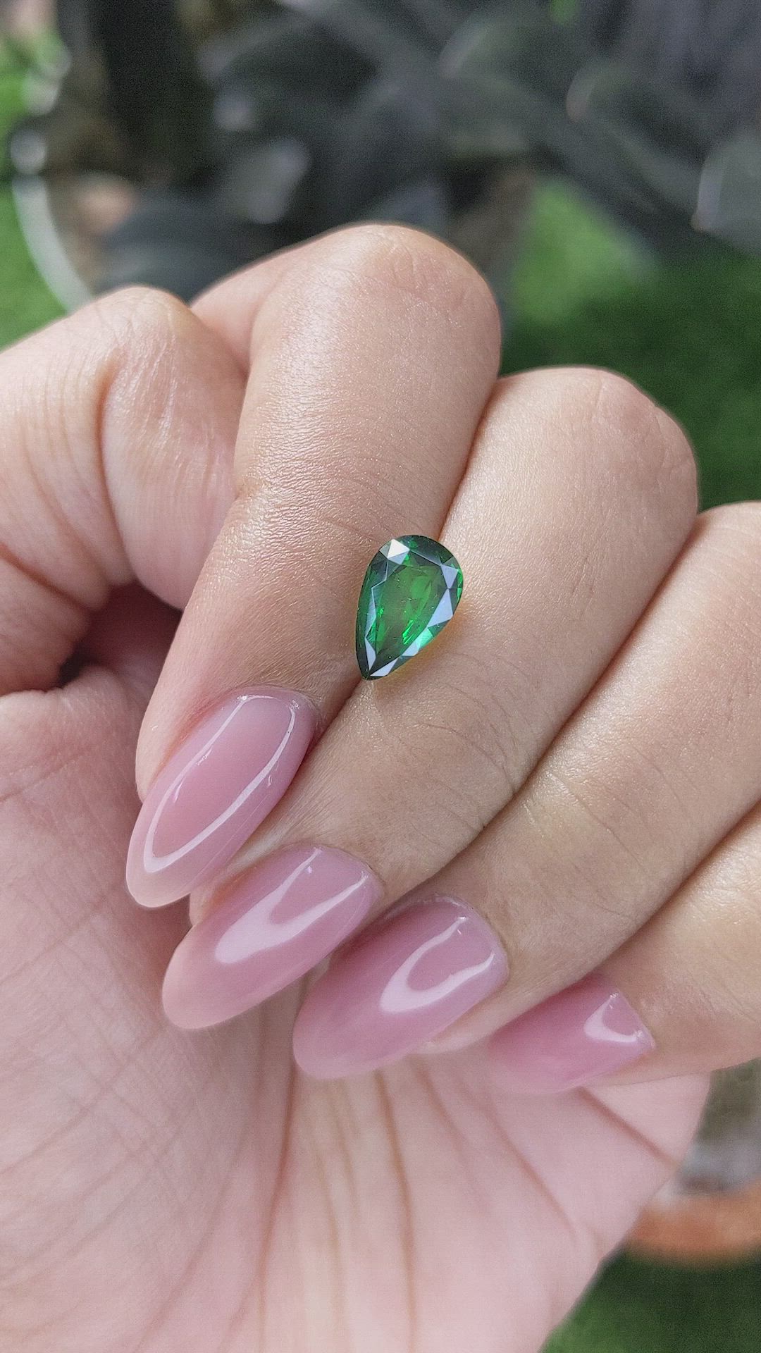 1.94 Ct. Tsavorite Garnet from Kenya Size Video