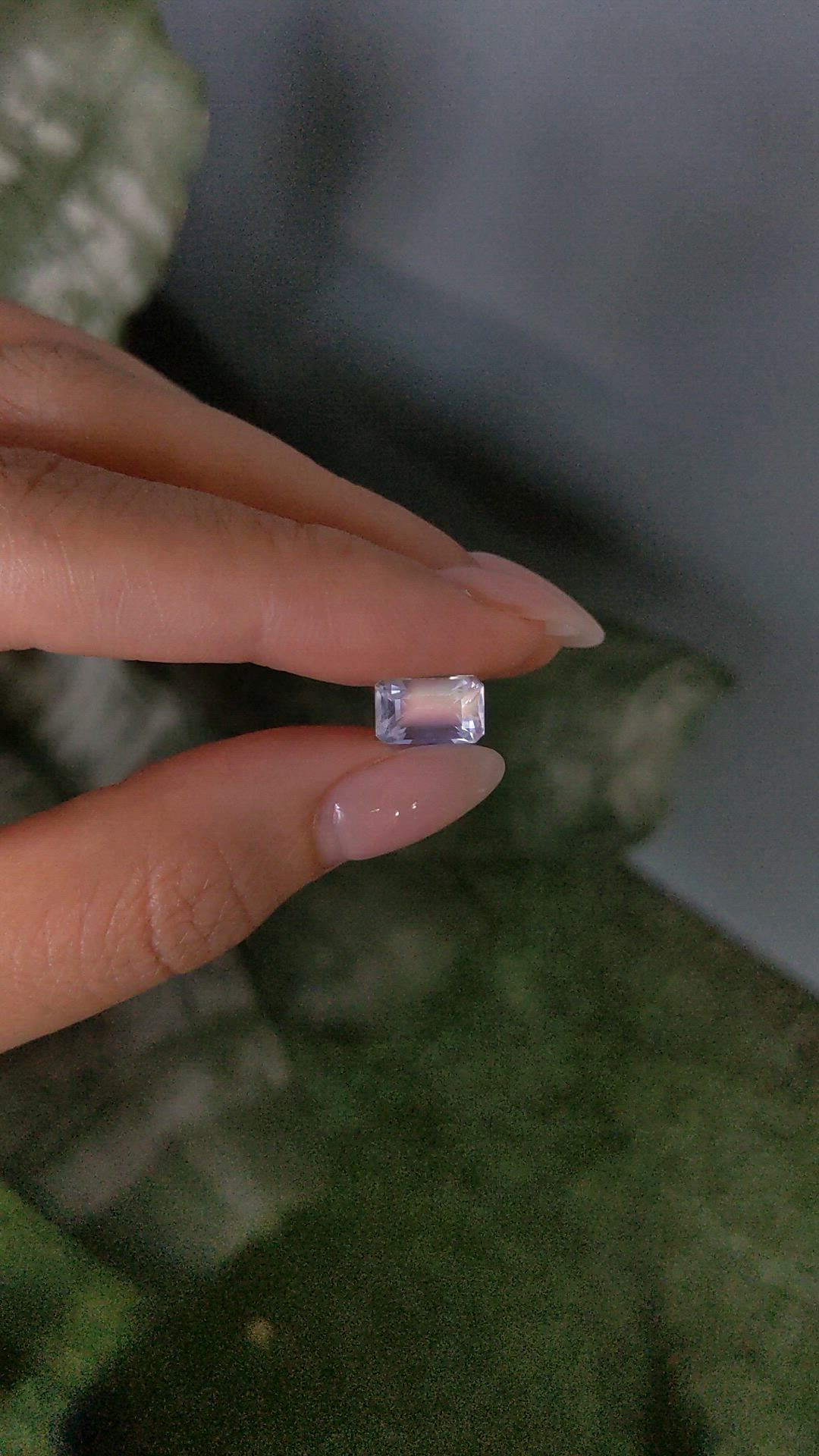 2.80 Ct. White Moonstone from Ceylon (Sri Lanka) Size Video