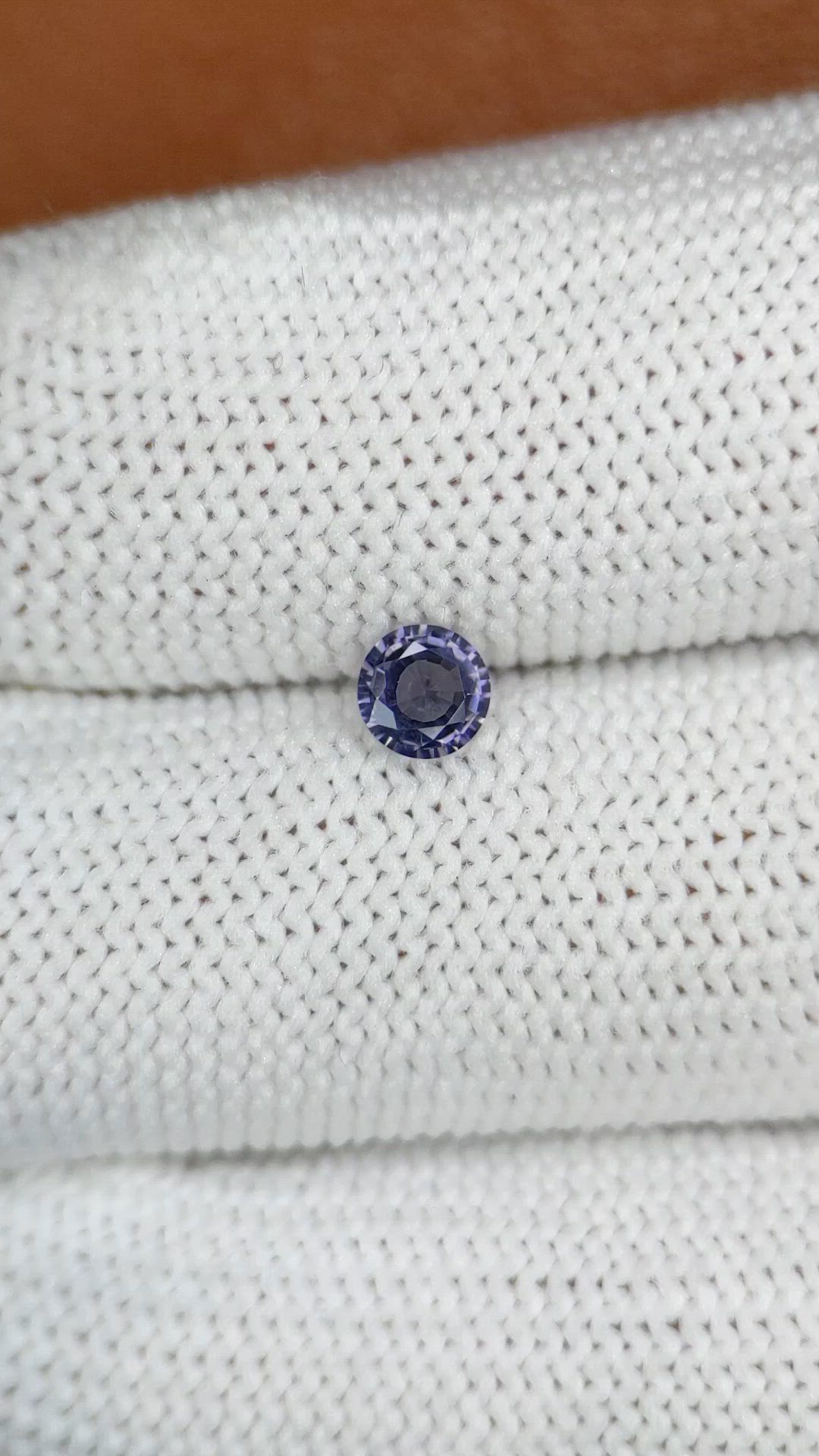 0.30 Ct. Purple Spinel from Ceylon (Sri Lanka) Size Video