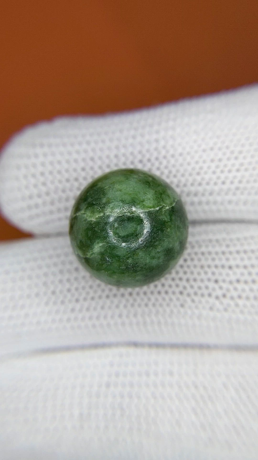 24.15 Ct. Green Jade from Burma (Myanmar) Size Video