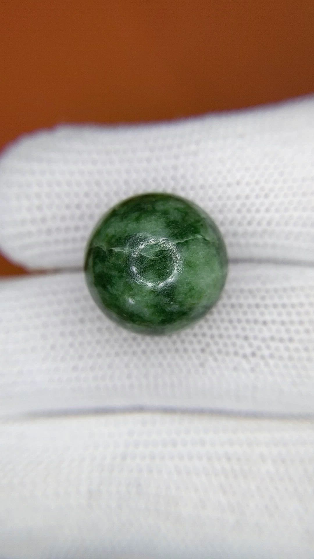 23.94 Ct. Green Jade from Burma (Myanmar) Size Video