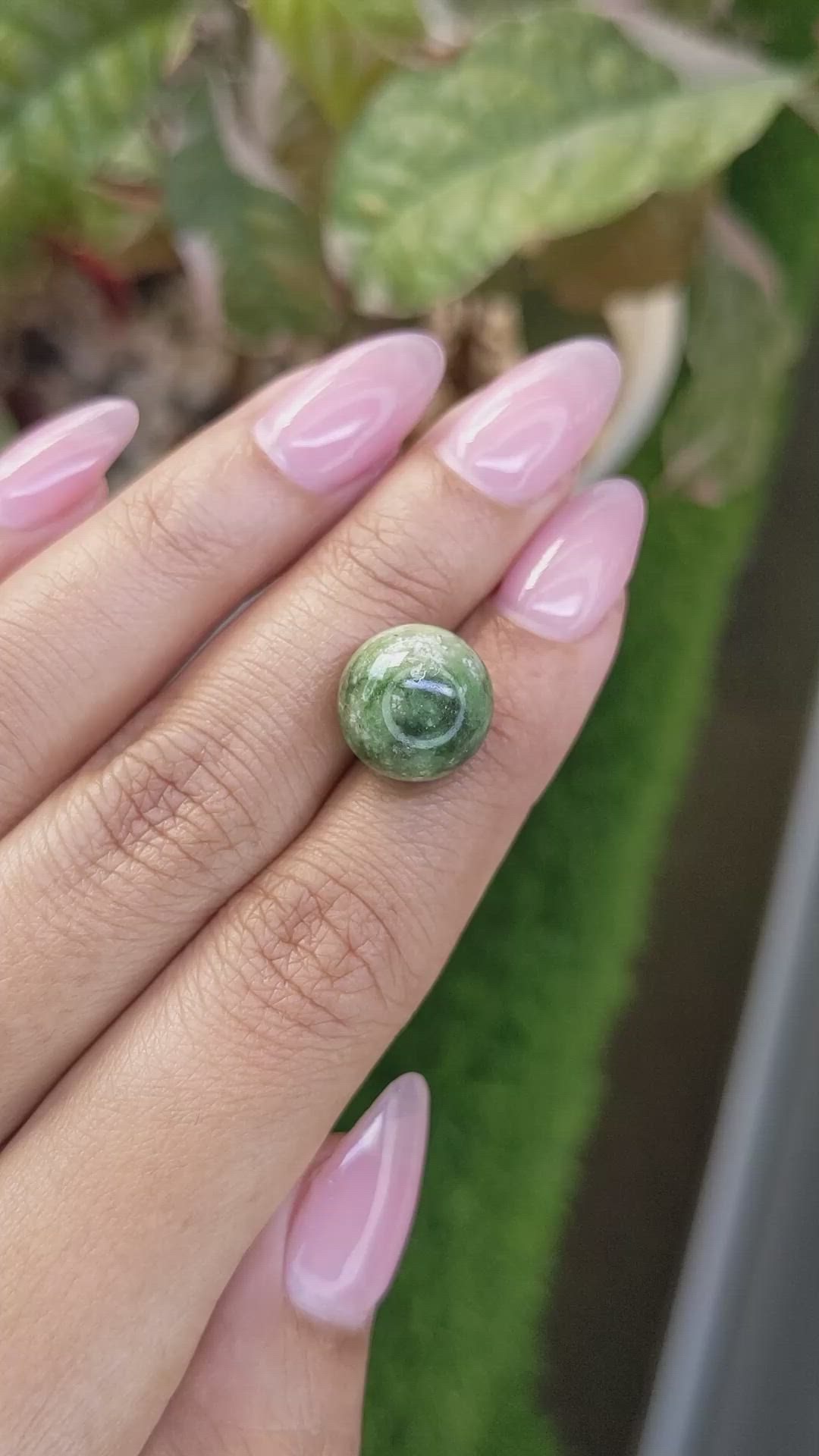 13.13 Ct. Green Jade from Burma (Myanmar) Size Video