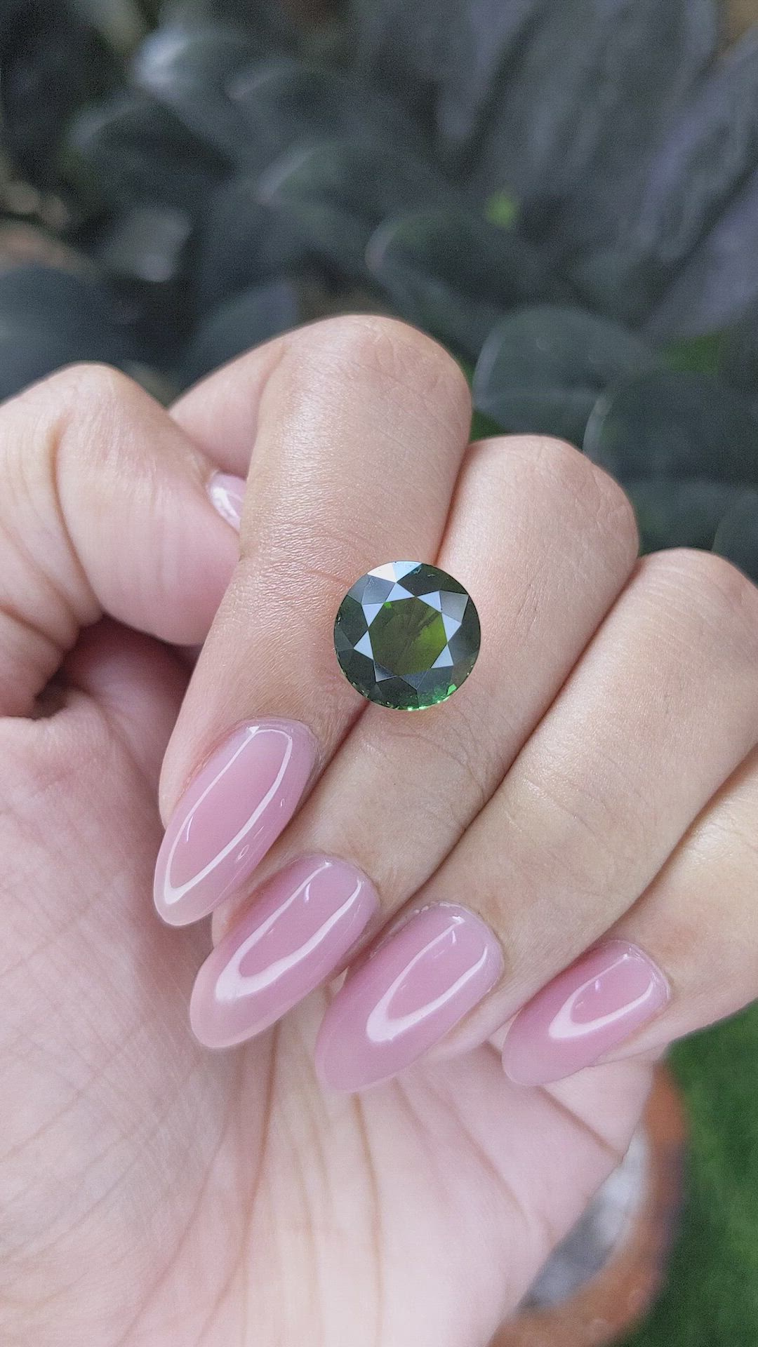 5.35 Ct. Green Tourmaline from Republic of Congo Size Video