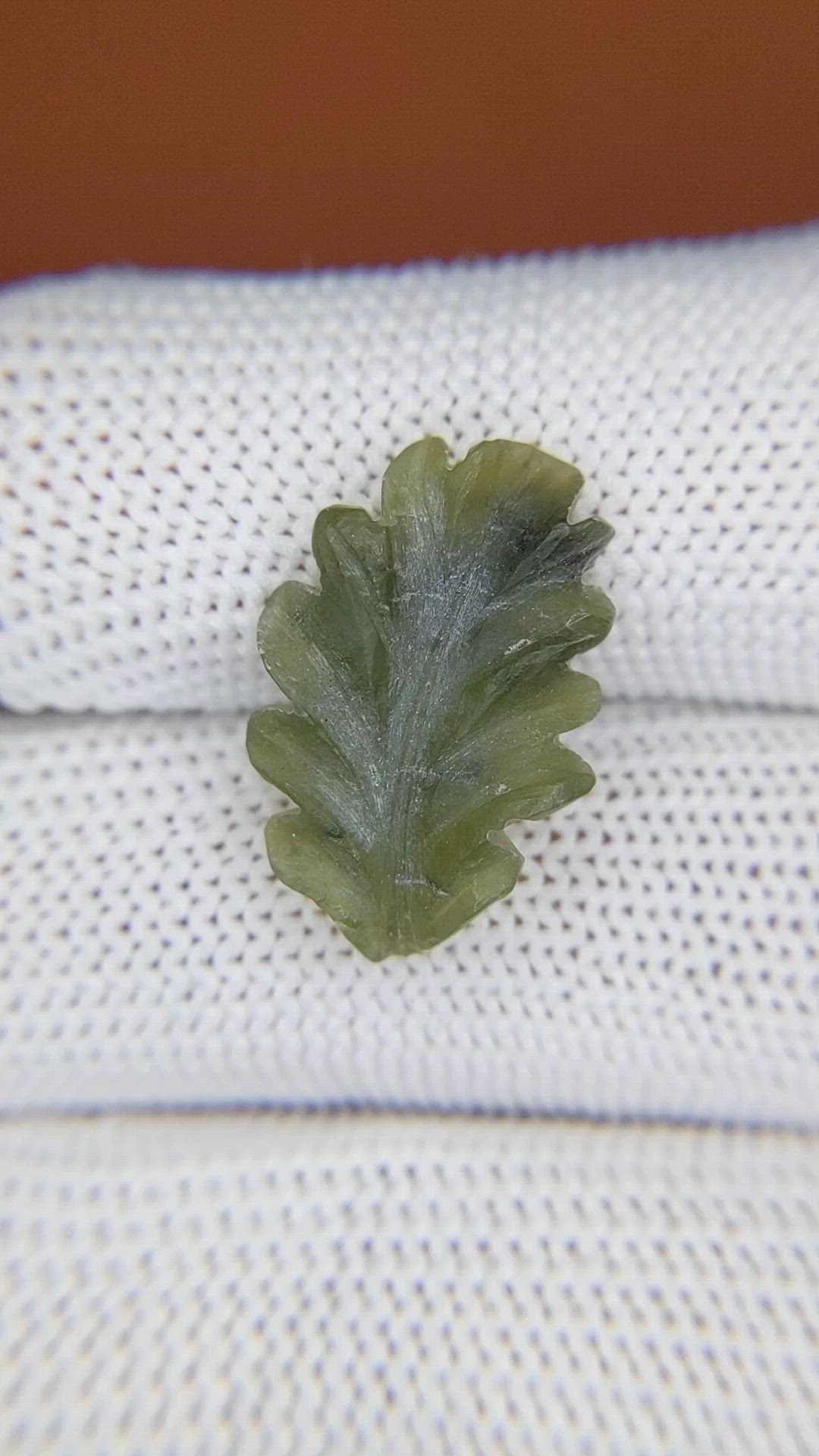 4.77 Ct. Green Jade from Burma (Myanmar) Size Video