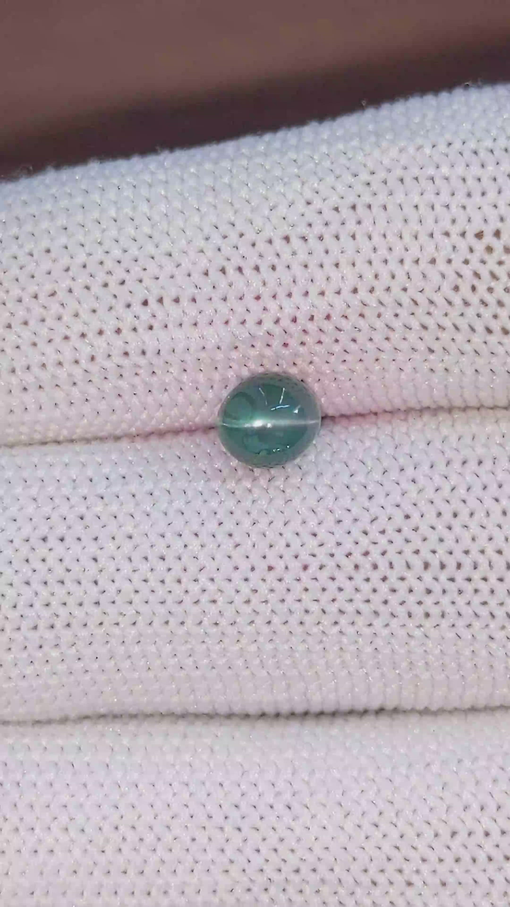 1.65 Ct. Cabochon Alexandrite from India Size Video